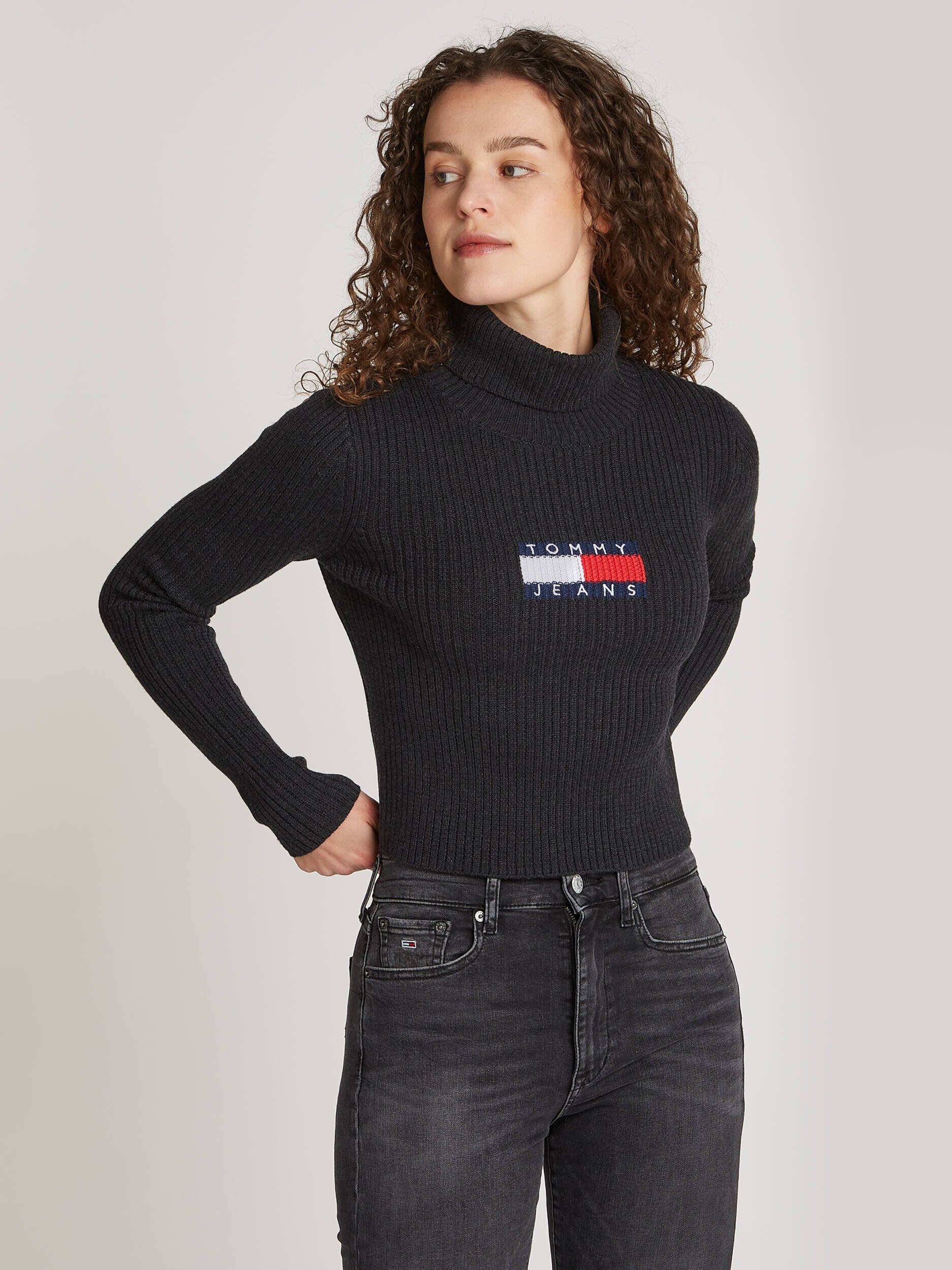 Tommy Jeans Maletă | Slim Fit cu adaos de lână