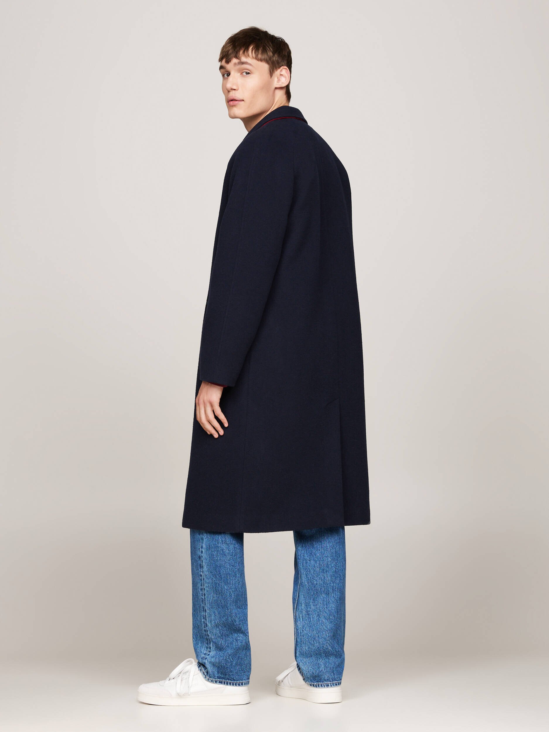 Tommy Jeans Palton cu adaos de lână