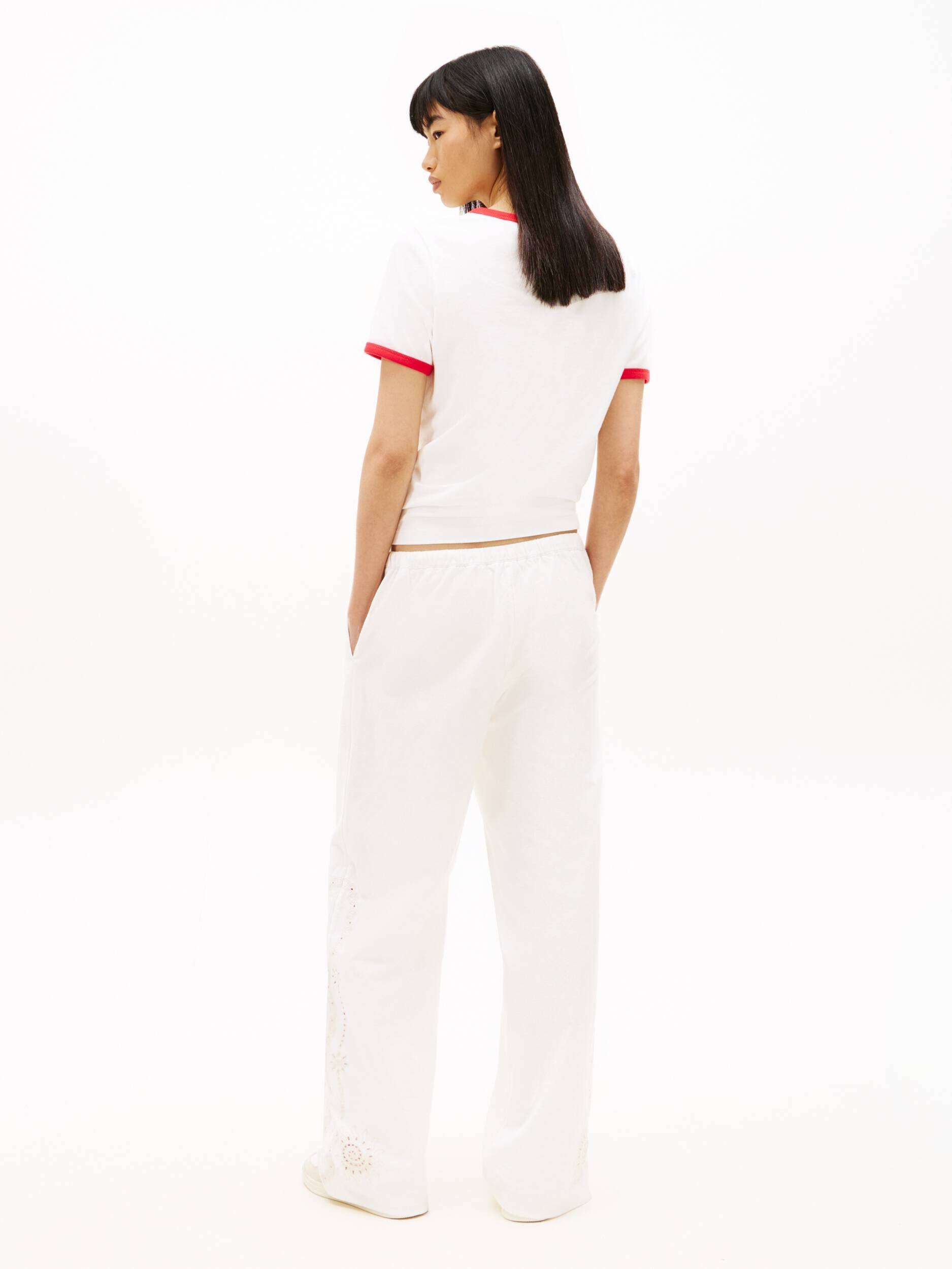 Tommy Jeans Pantaloni | Relaxed fit | cu adaos de in