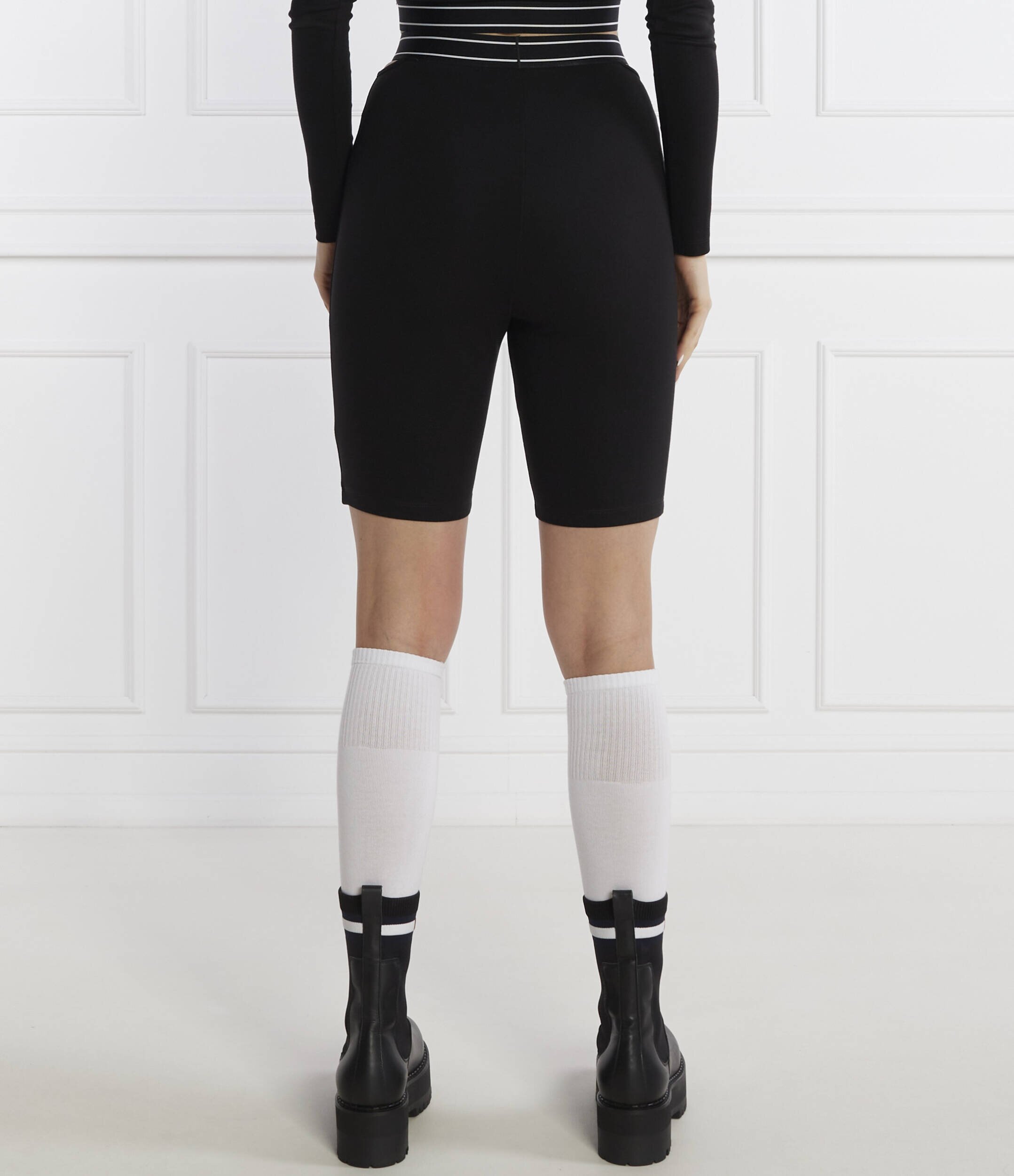 Tommy Jeans pantaloni scurți biker logo taping cycle | slim fit