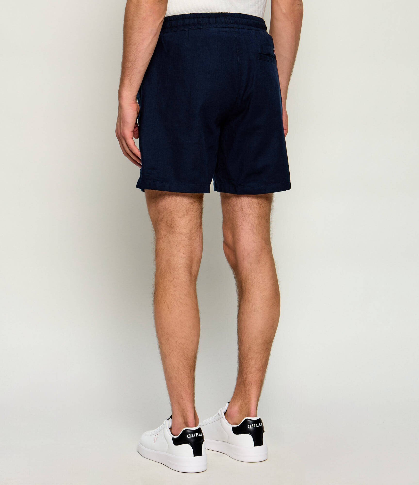 Tommy Jeans Pantaloni scurți | Relaxed fit | cu adaos de in