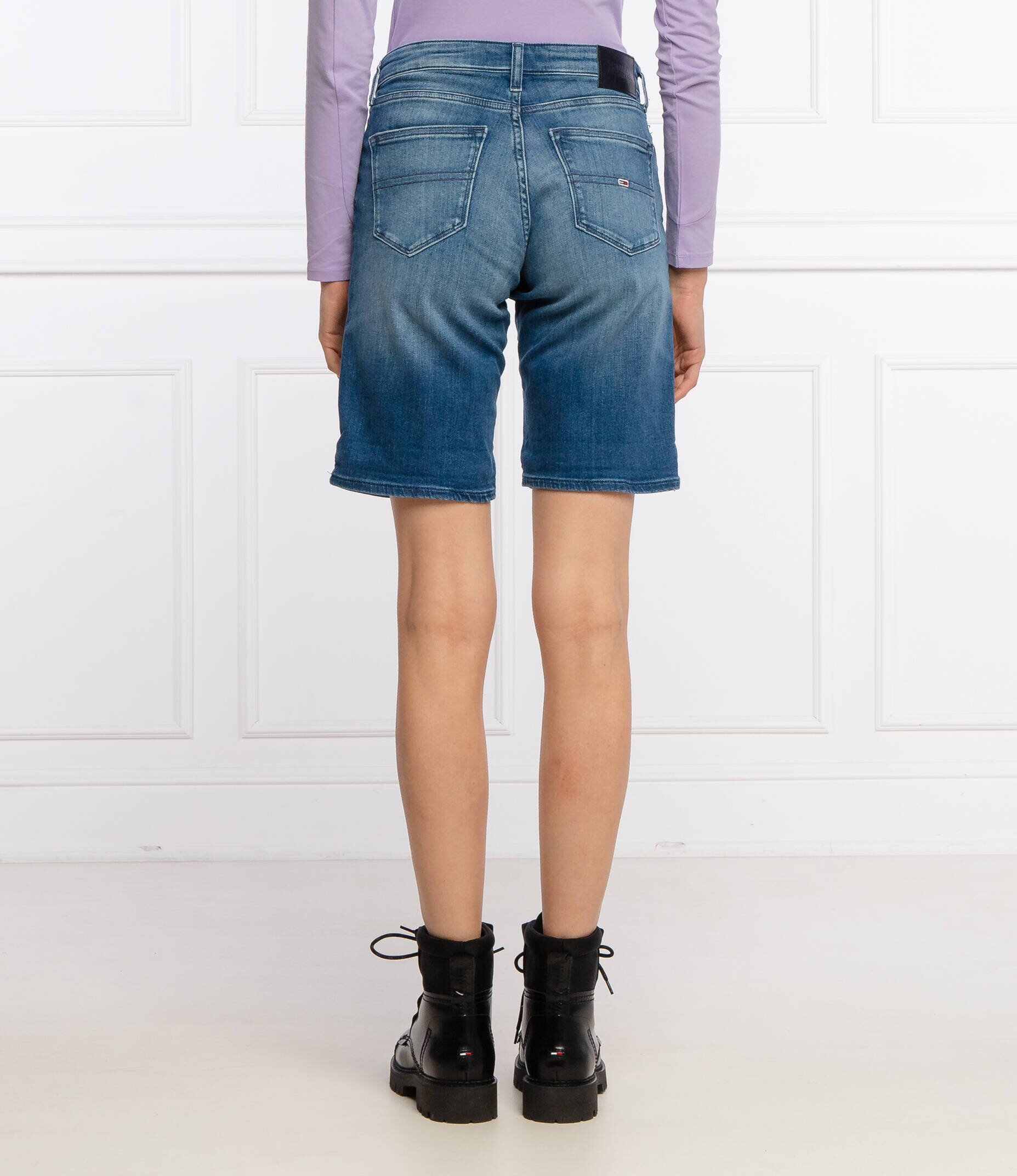 Tommy Jeans Pantaloni scurți | Slim Fit | mid rise