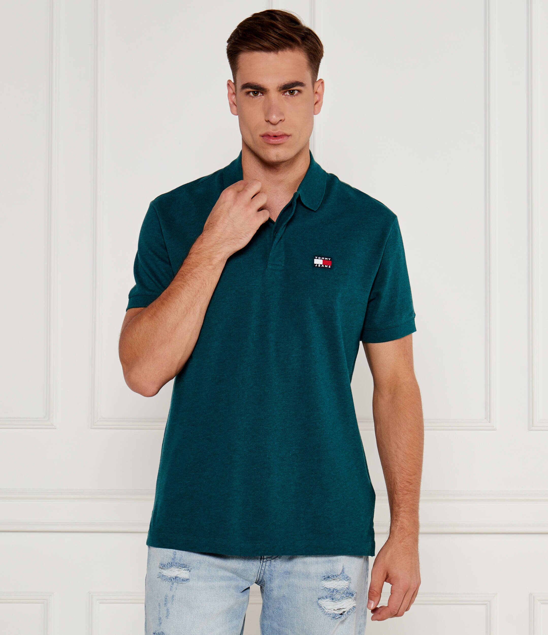 Tommy Jeans Polo Reg Heather | Regular Fit