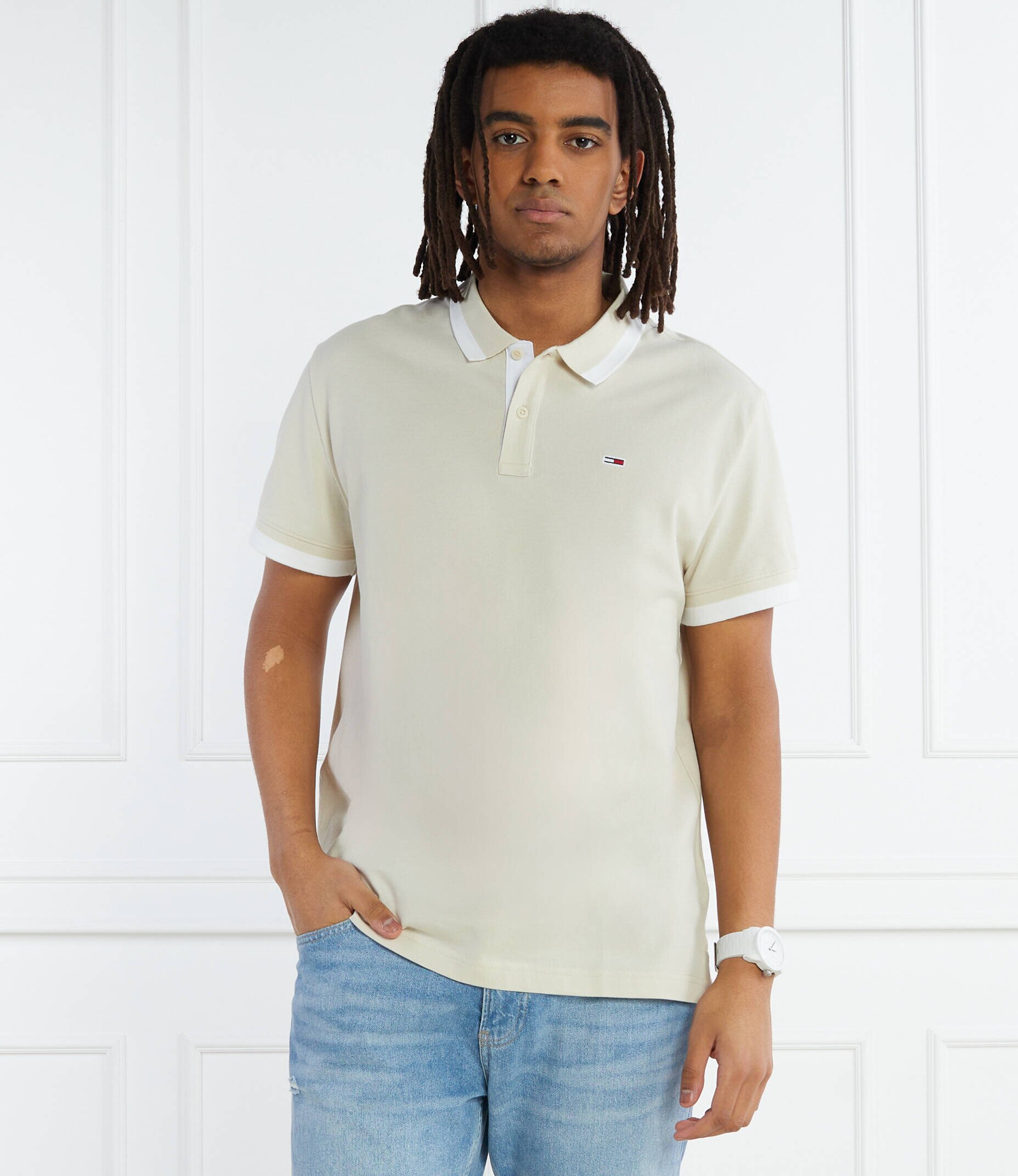 Tommy Jeans Polo TJM REG SOLID TIPPED | Regular Fit