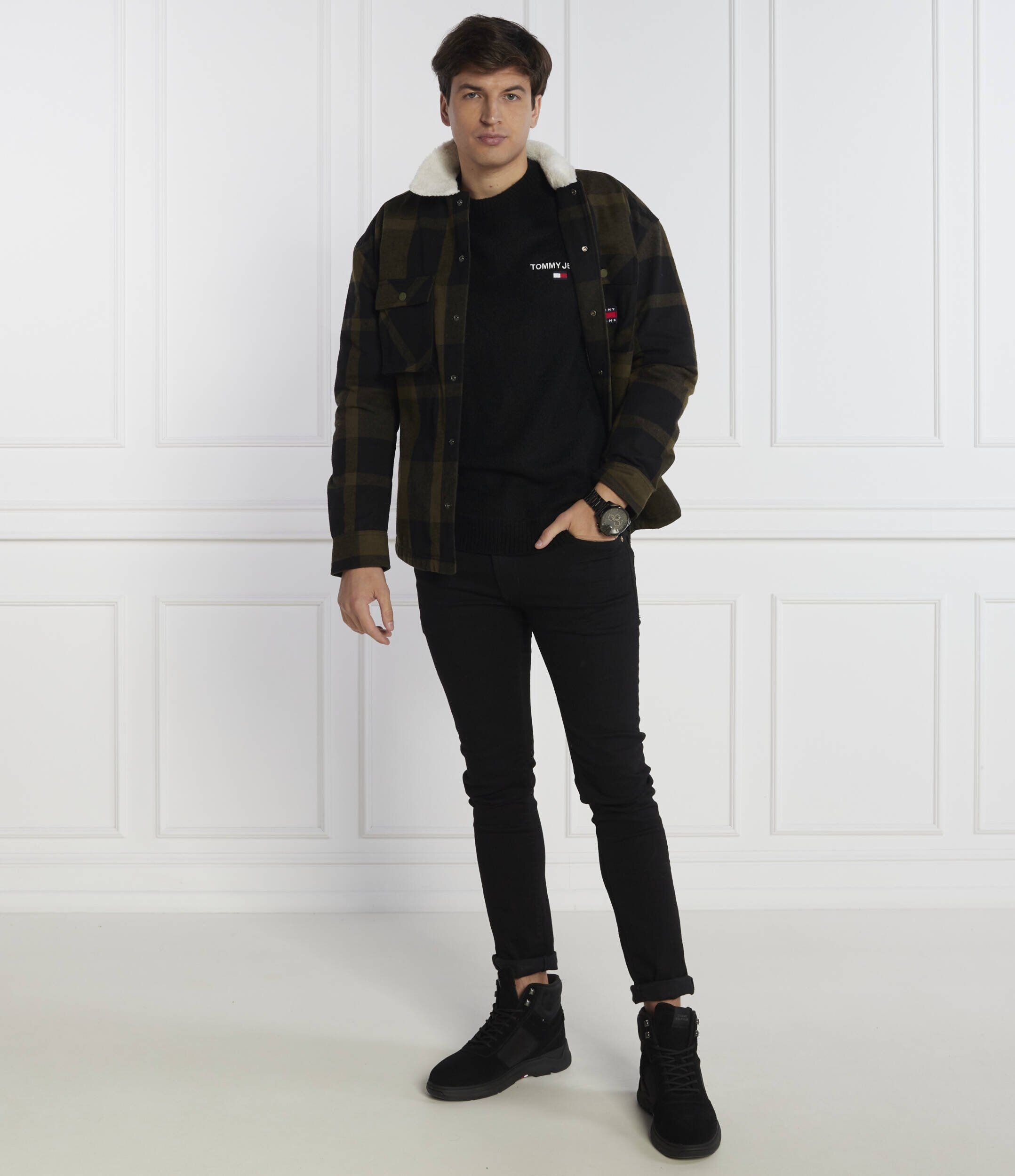 Tommy Jeans Pulover RAGLAN | Regular Fit