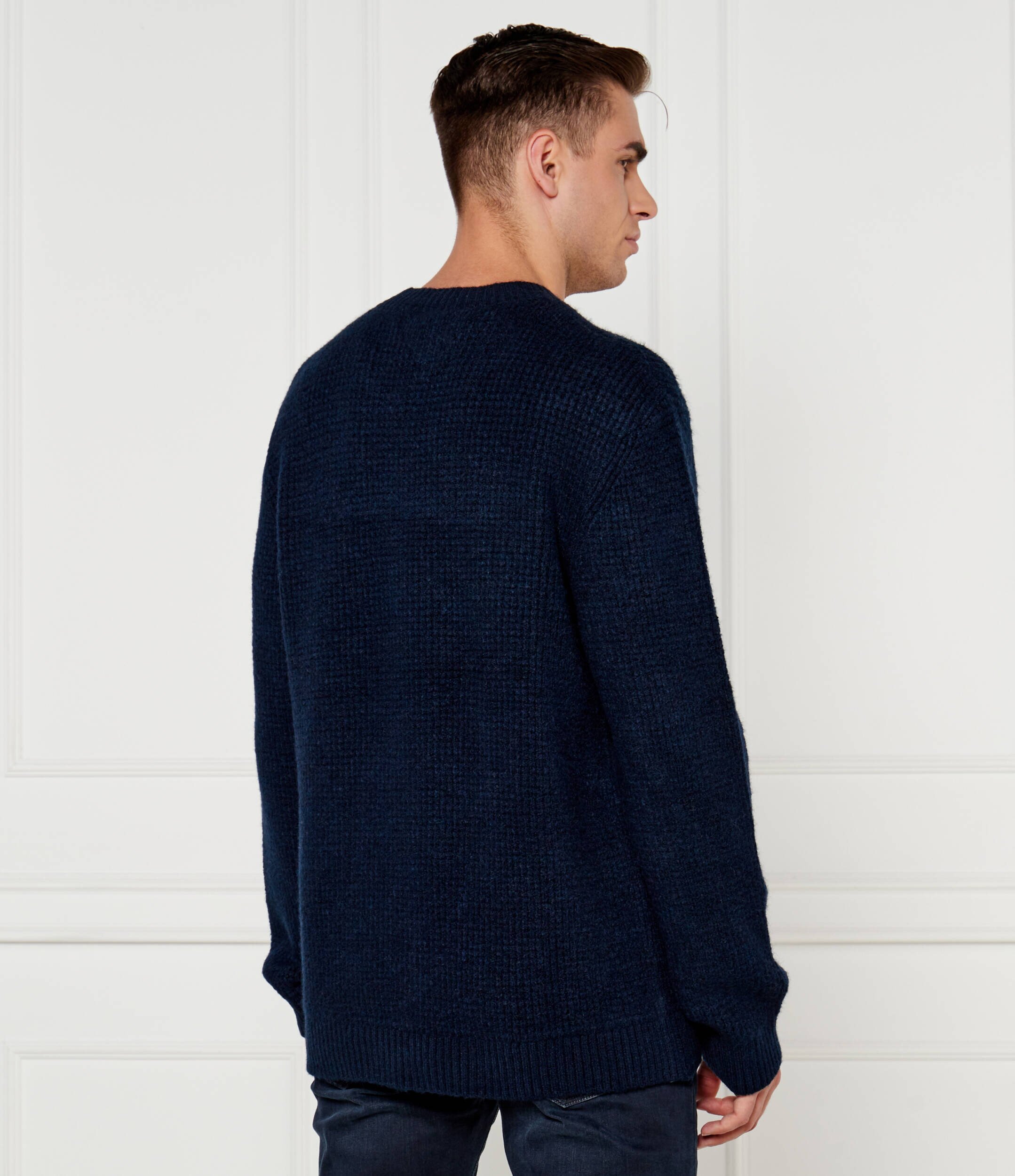 Tommy Jeans Pulover | Regular Fit cu adaos de lână