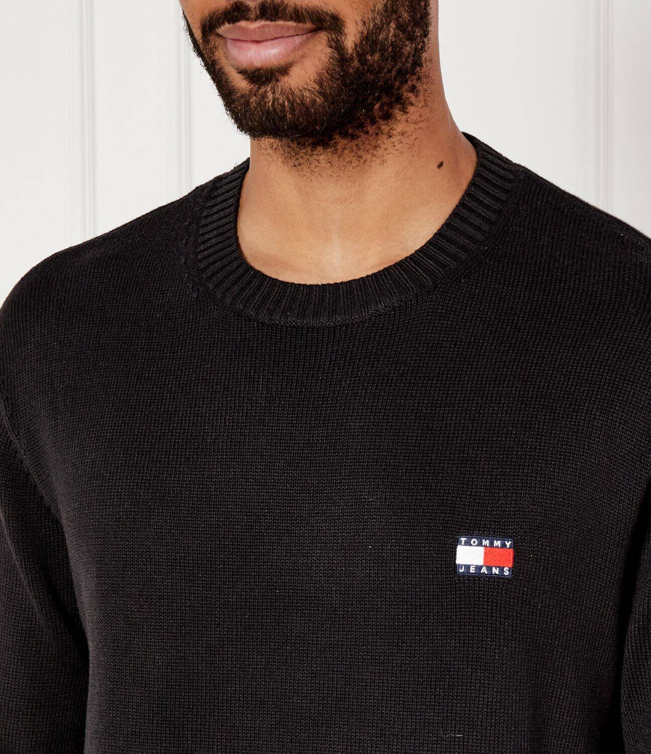 Tommy Jeans Pulover | Regular Fit cu adaos de lână