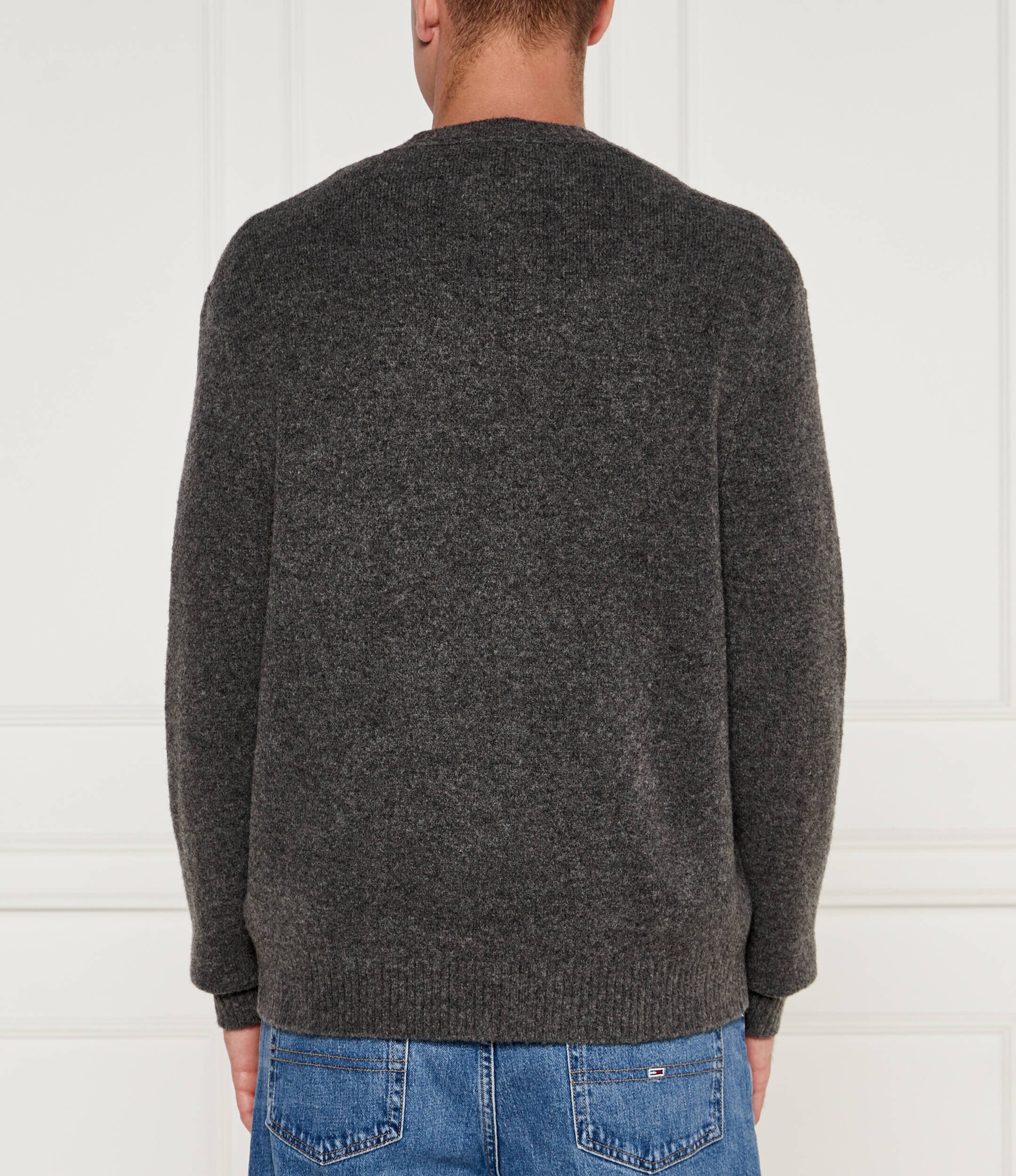 Tommy Jeans Pulover | Regular Fit cu adaos de lână