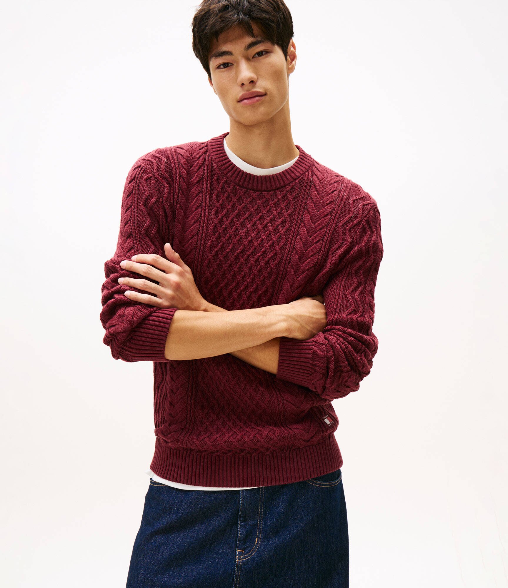 Tommy Jeans Pulover | Slim Fit