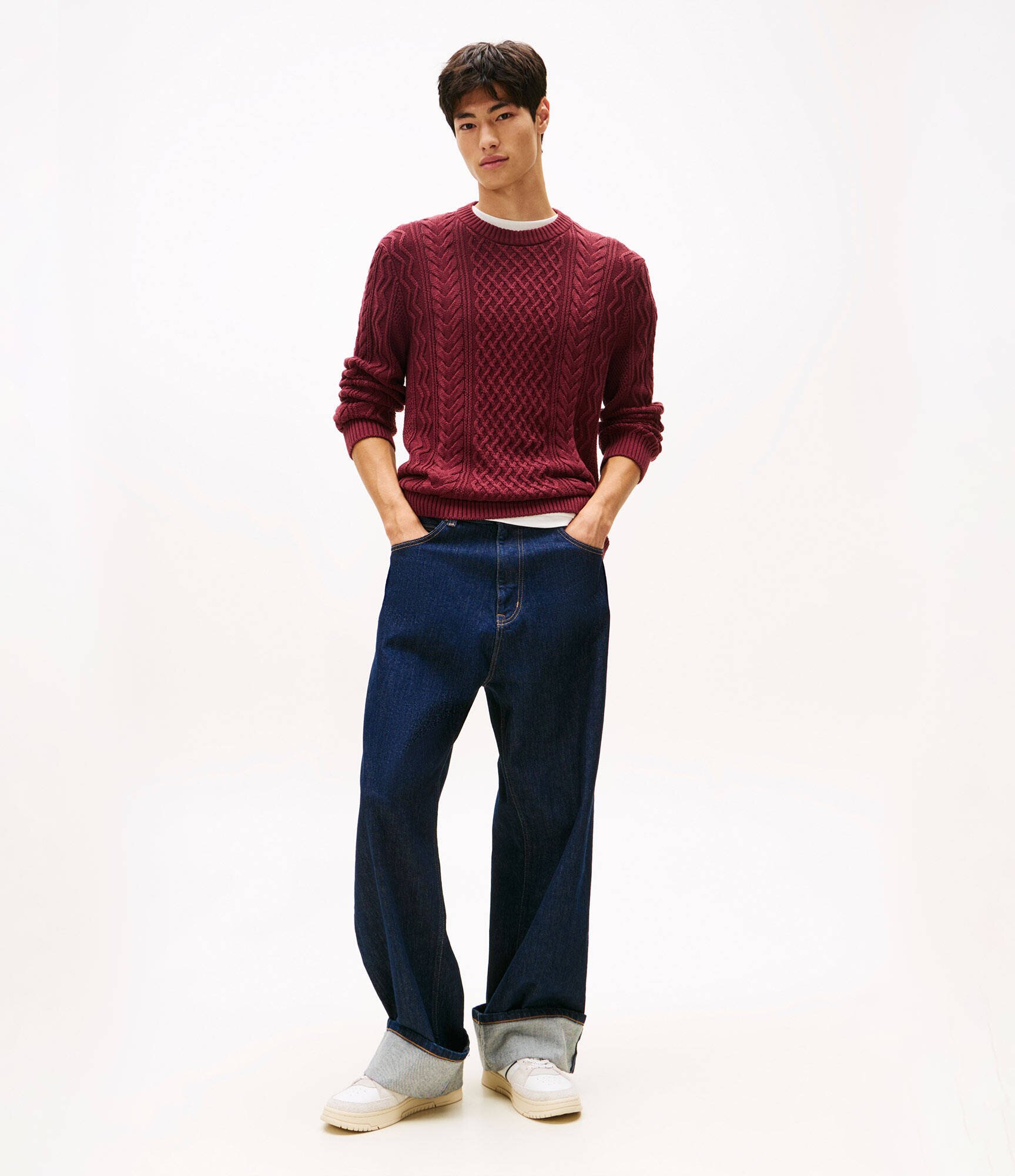 Tommy Jeans Pulover | Slim Fit