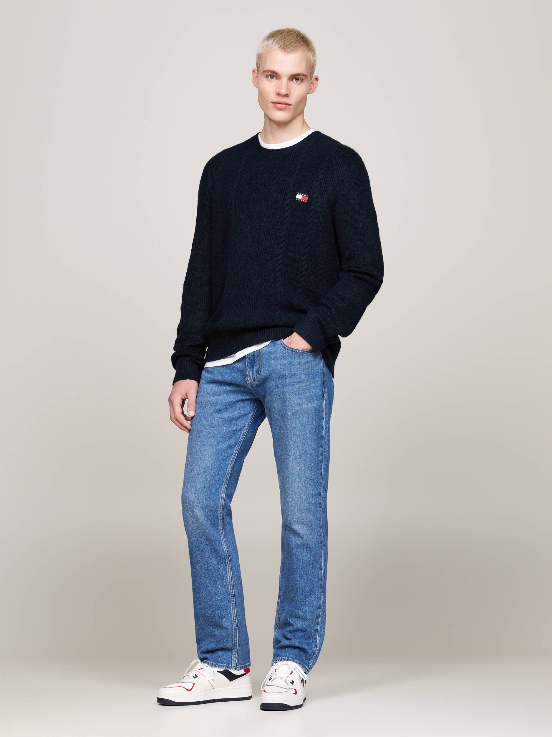Tommy Jeans Pulover | Slim Fit