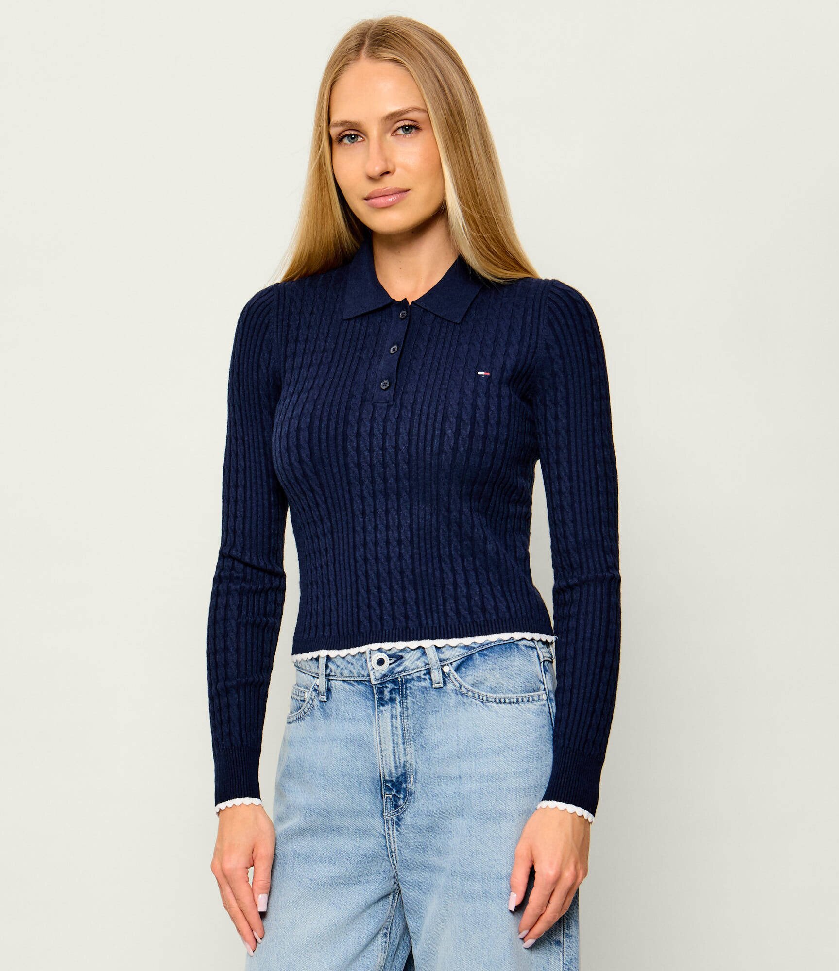 Tommy Jeans Pulover | Slim Fit