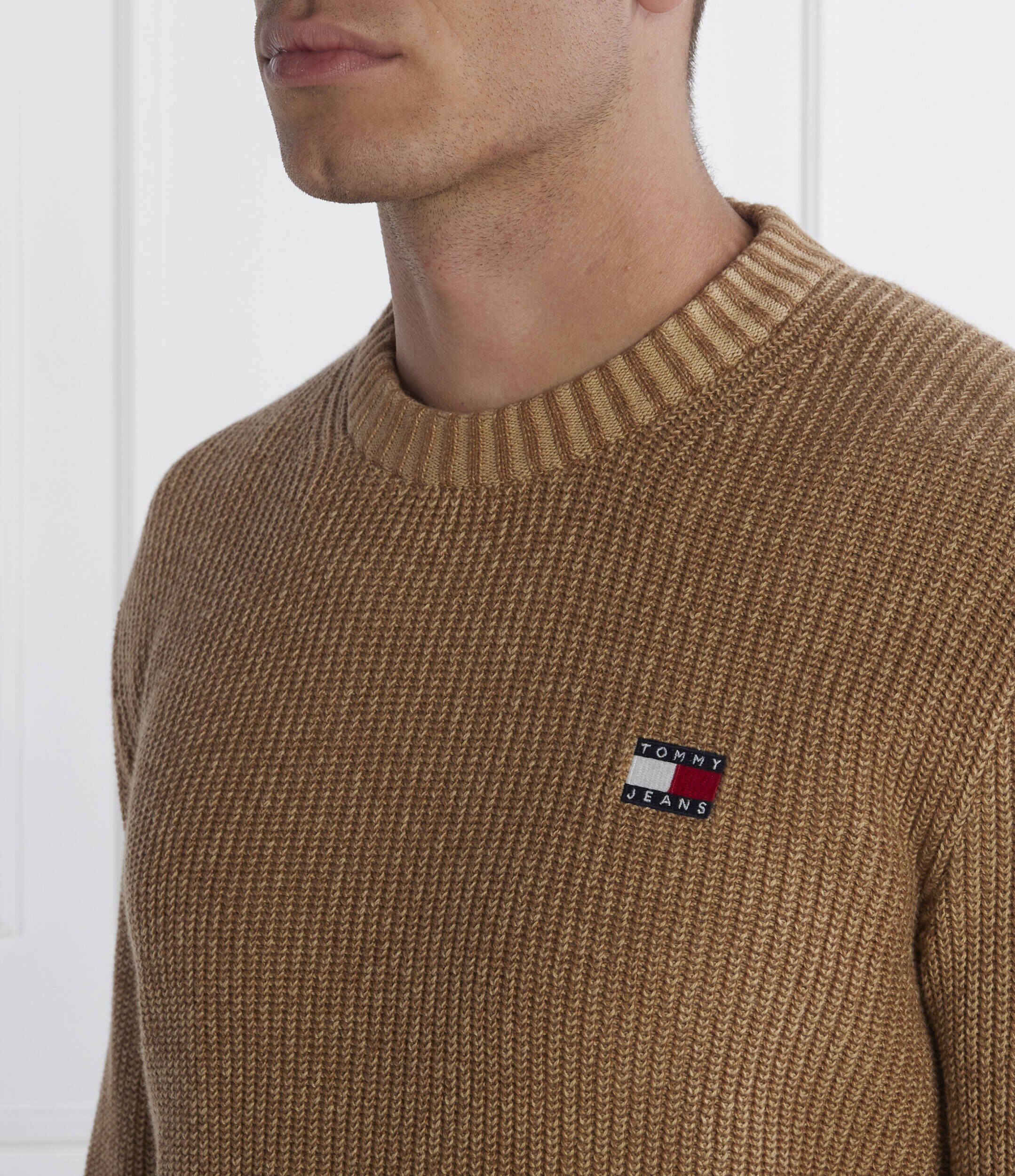 Tommy Jeans Pulover TONAL XS BADGE | Regular Fit