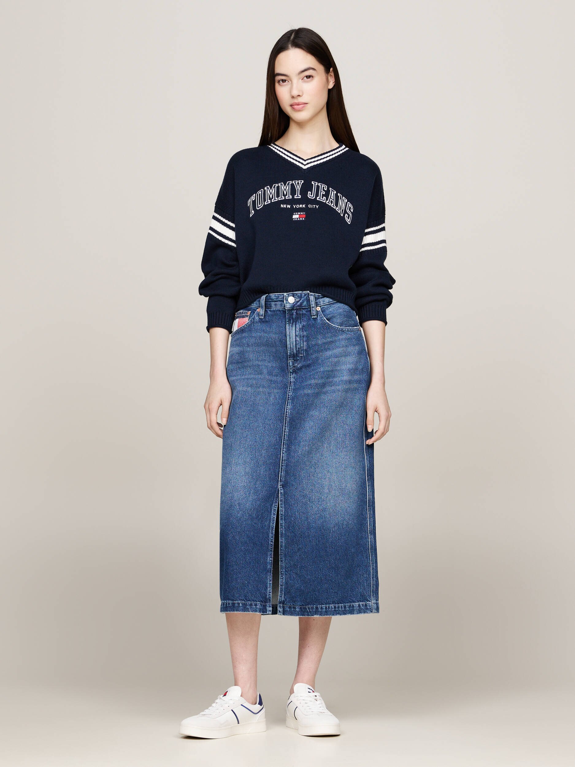 Tommy Jeans Pulover Varsity | regular fit
