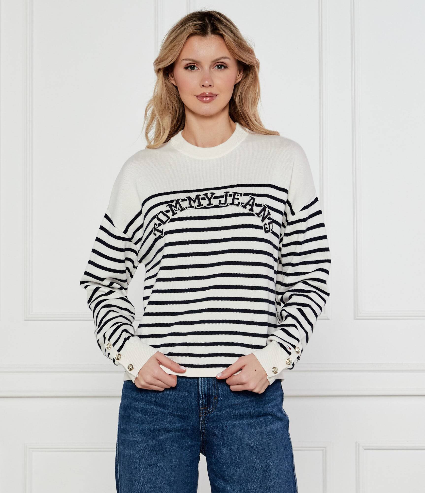 Tommy Jeans Pulover VARSITY | Regular Fit