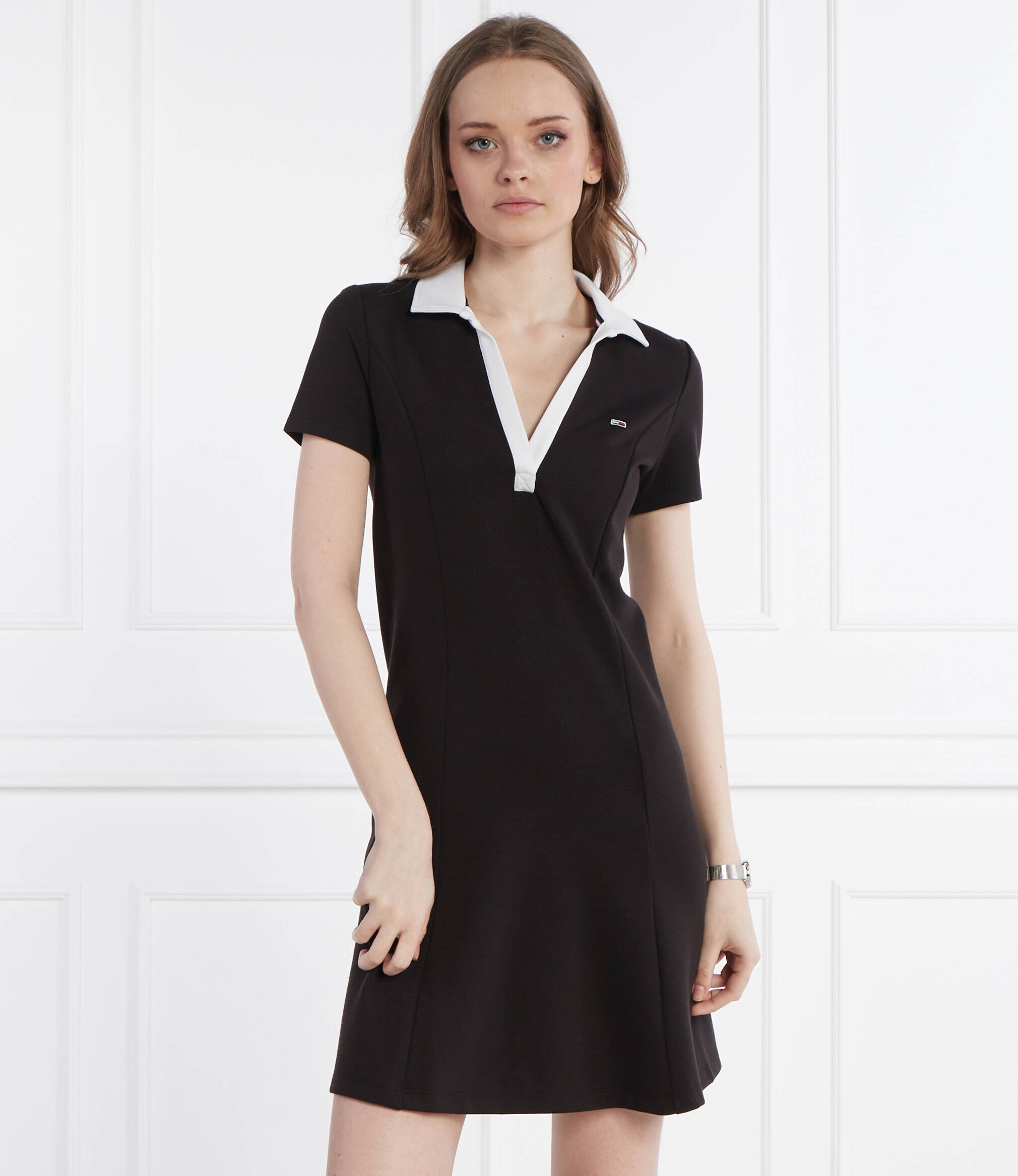 Tommy Jeans Rochie CONTRAST VPOLO