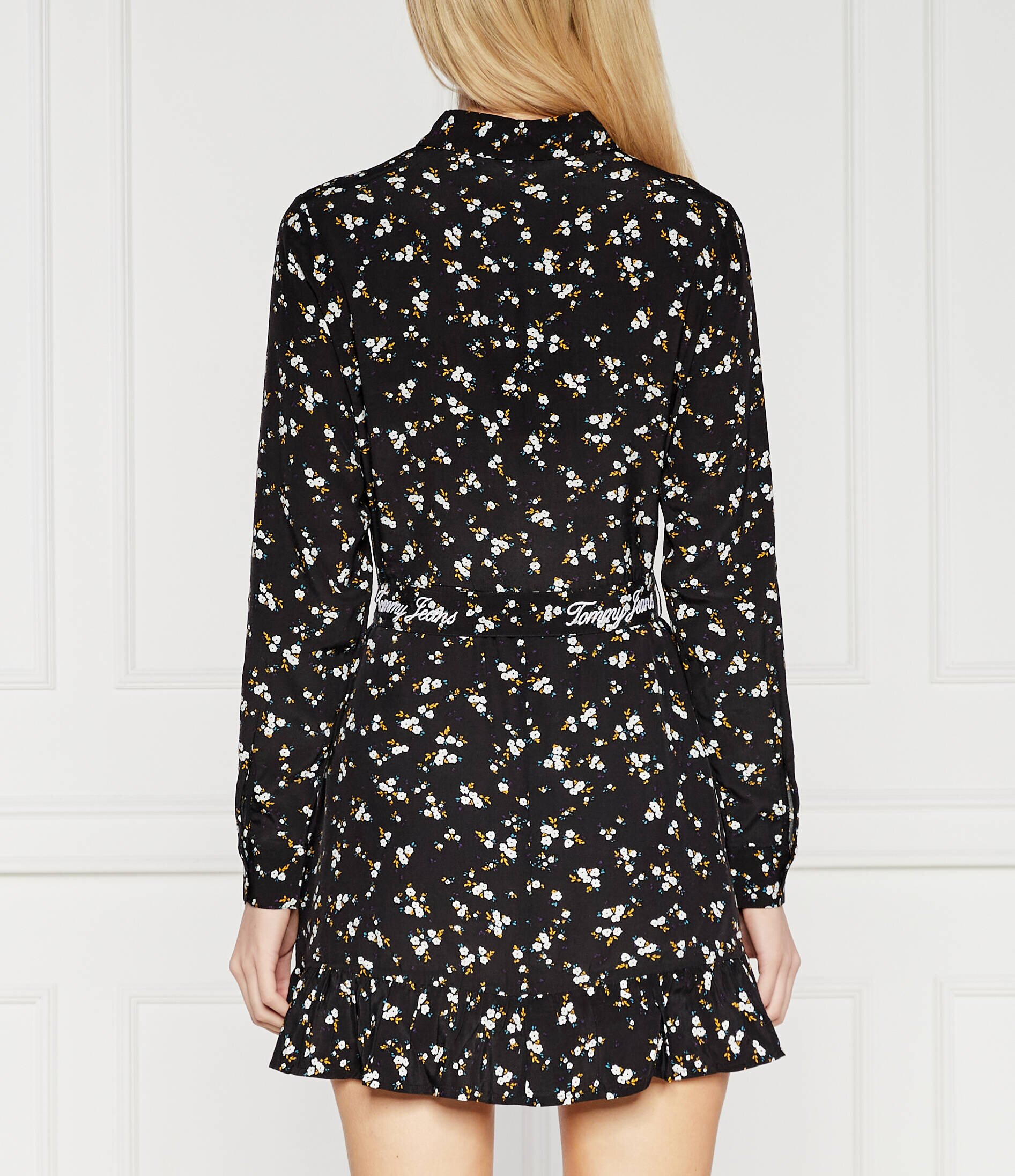 Tommy Jeans Rochie cu cordon FLORAL