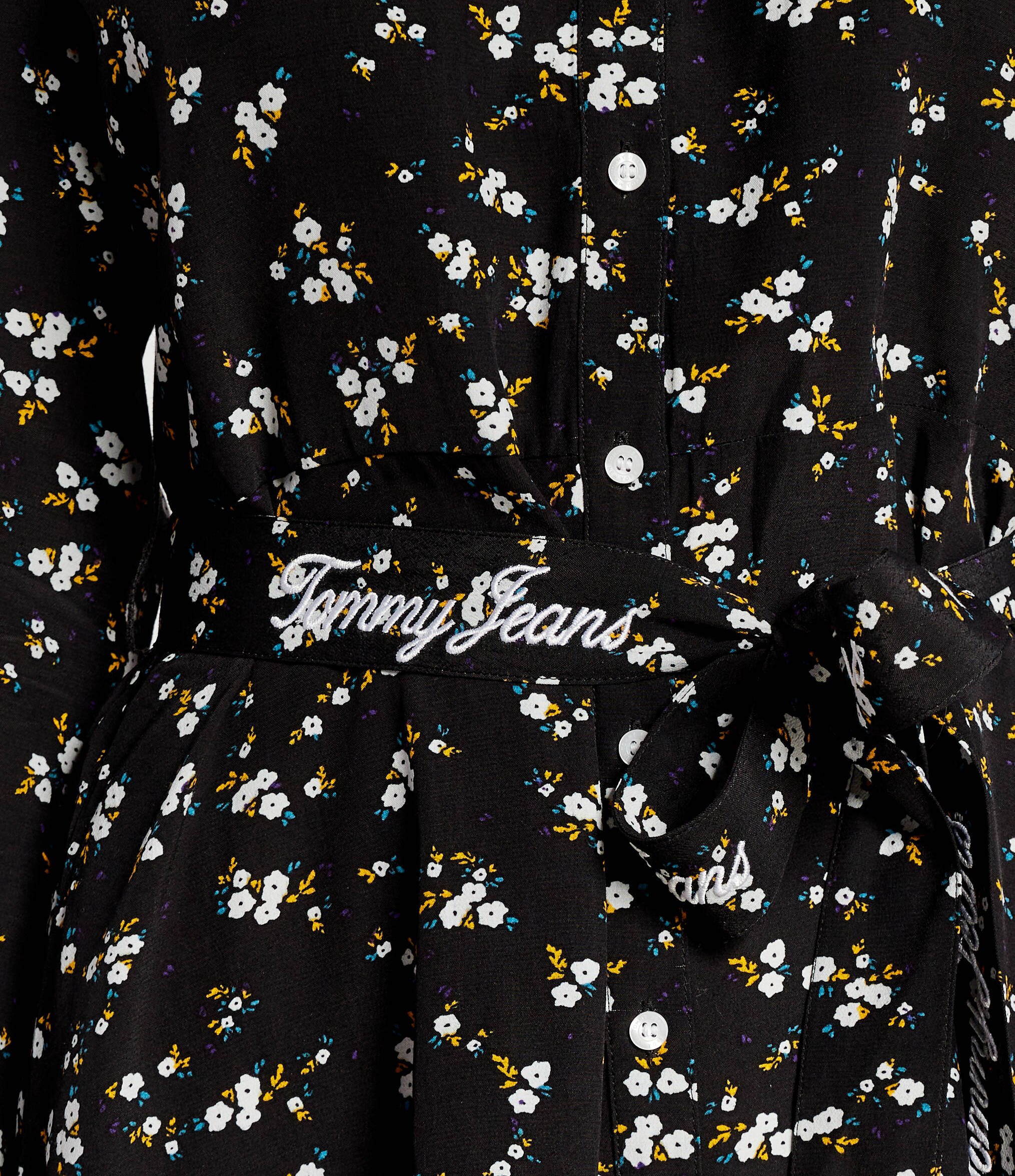 Tommy Jeans Rochie cu cordon FLORAL