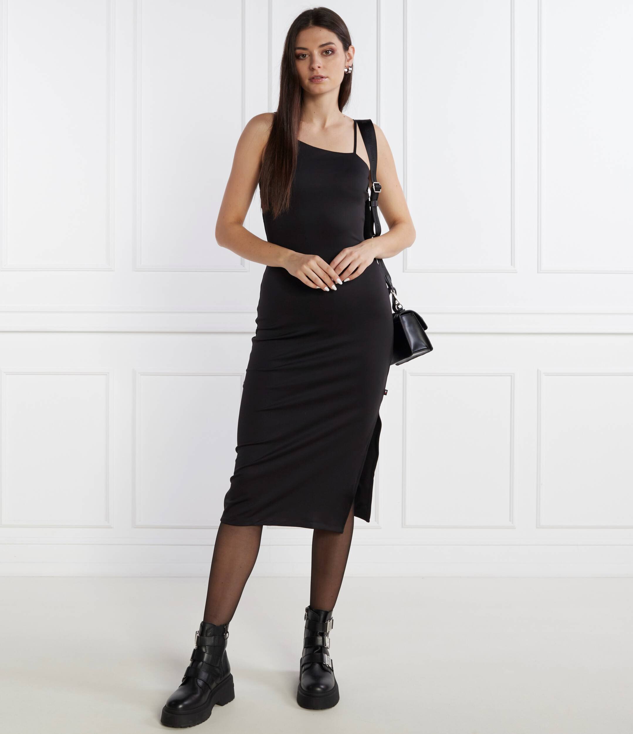 Tommy Jeans Rochie MULTI STRAP BODYCON