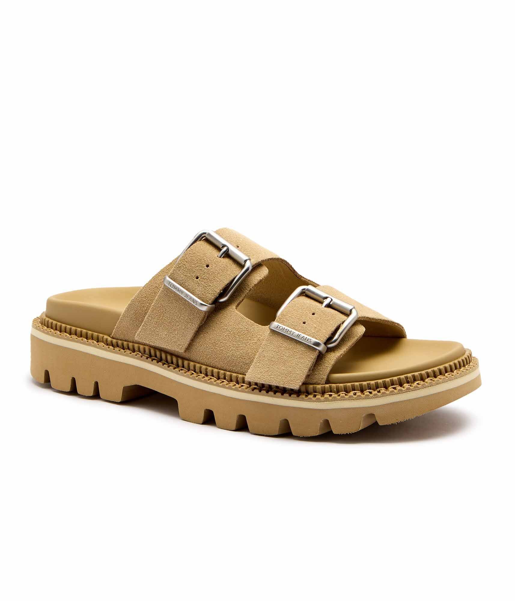 Tommy Jeans Șlapi | piele întoarsă