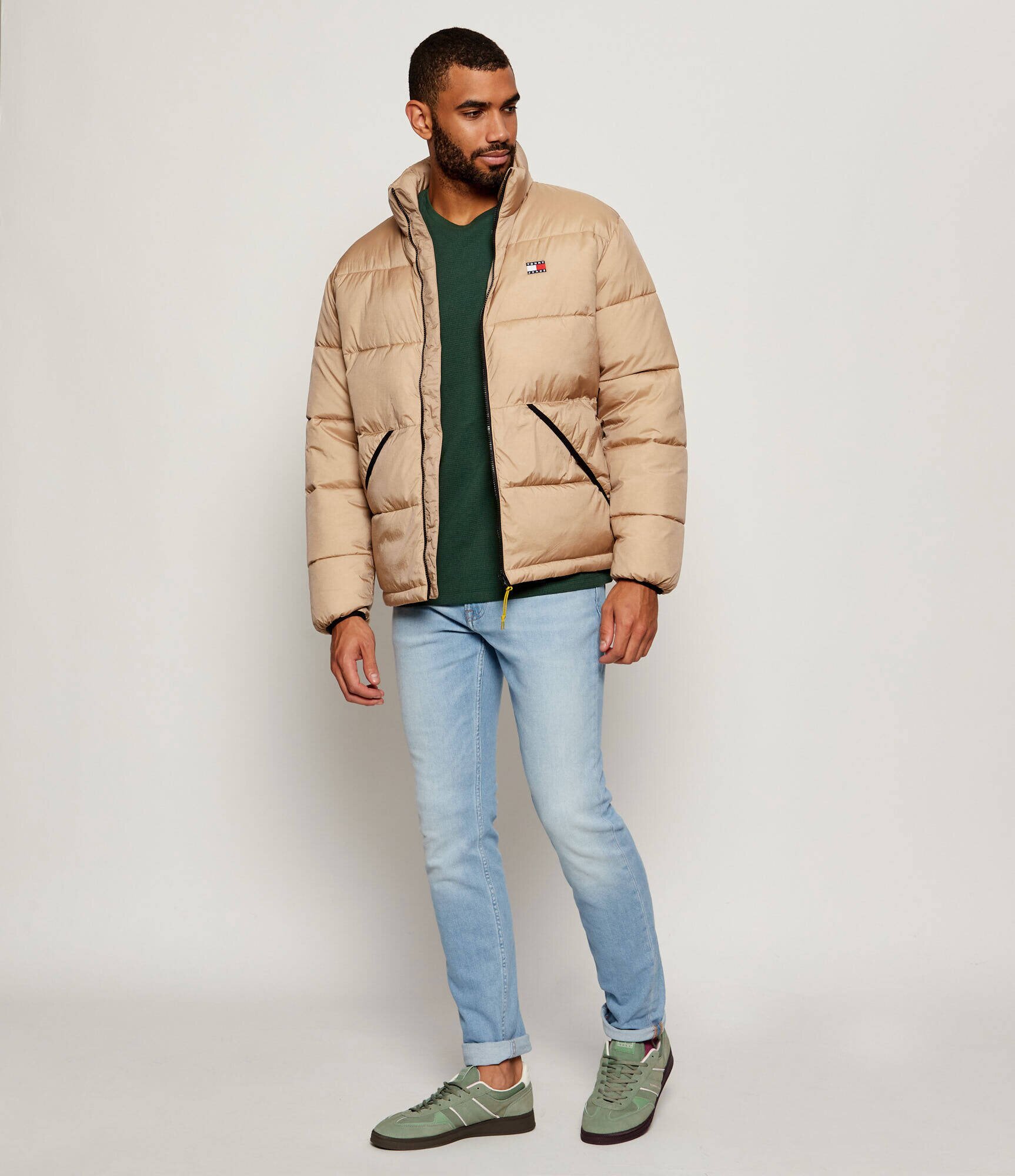 Tommy Jeans Sneakers GREENWICH EDGE | piele întoarsă