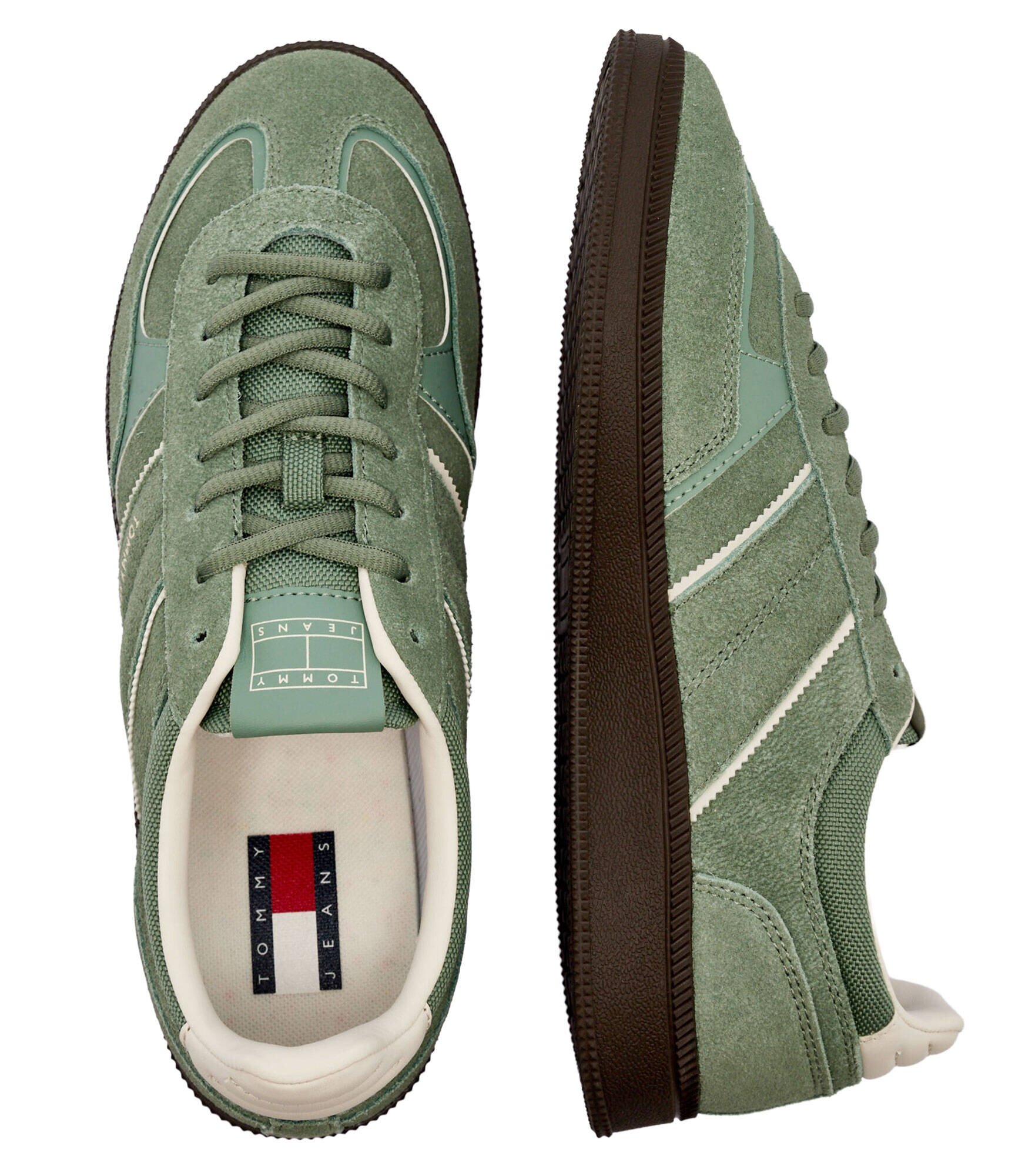 Tommy Jeans Sneakers GREENWICH EDGE | piele întoarsă
