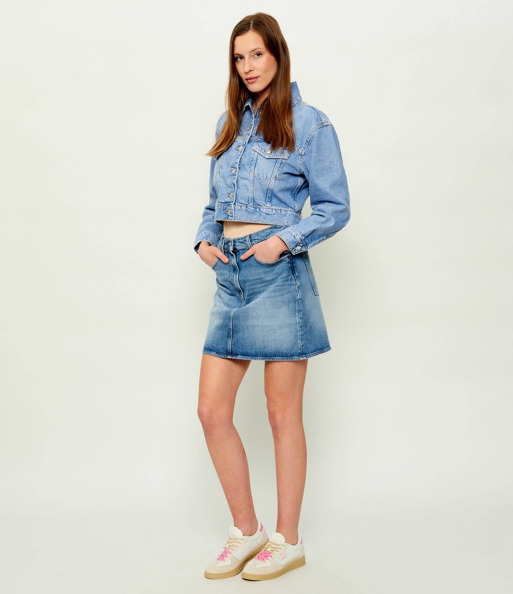 Tommy Jeans Sneakers GREENWICH | piele întoarsă