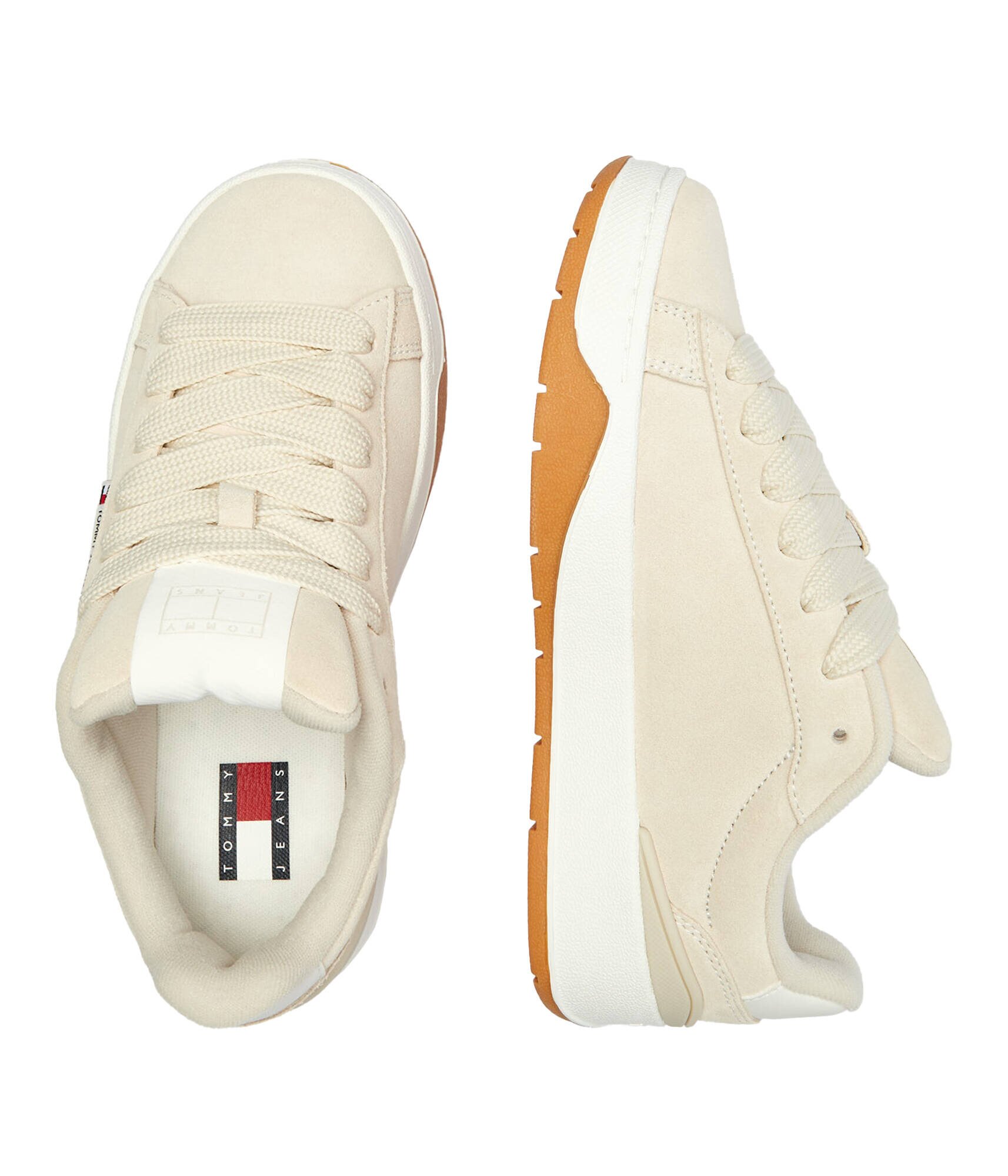 Tommy Jeans Sneakers | piele întoarsă