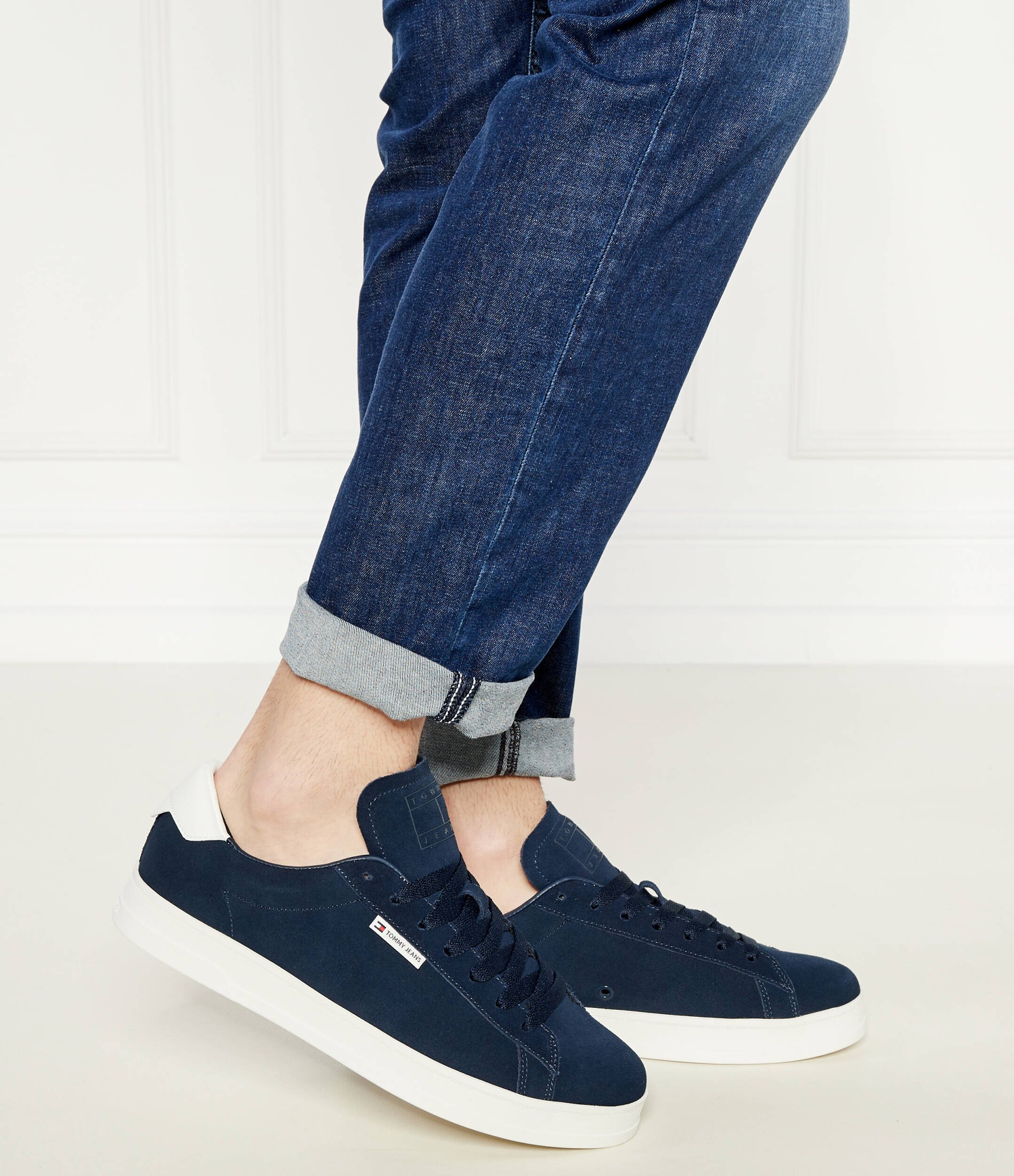 Tommy Jeans Sneakers | piele întoarsă
