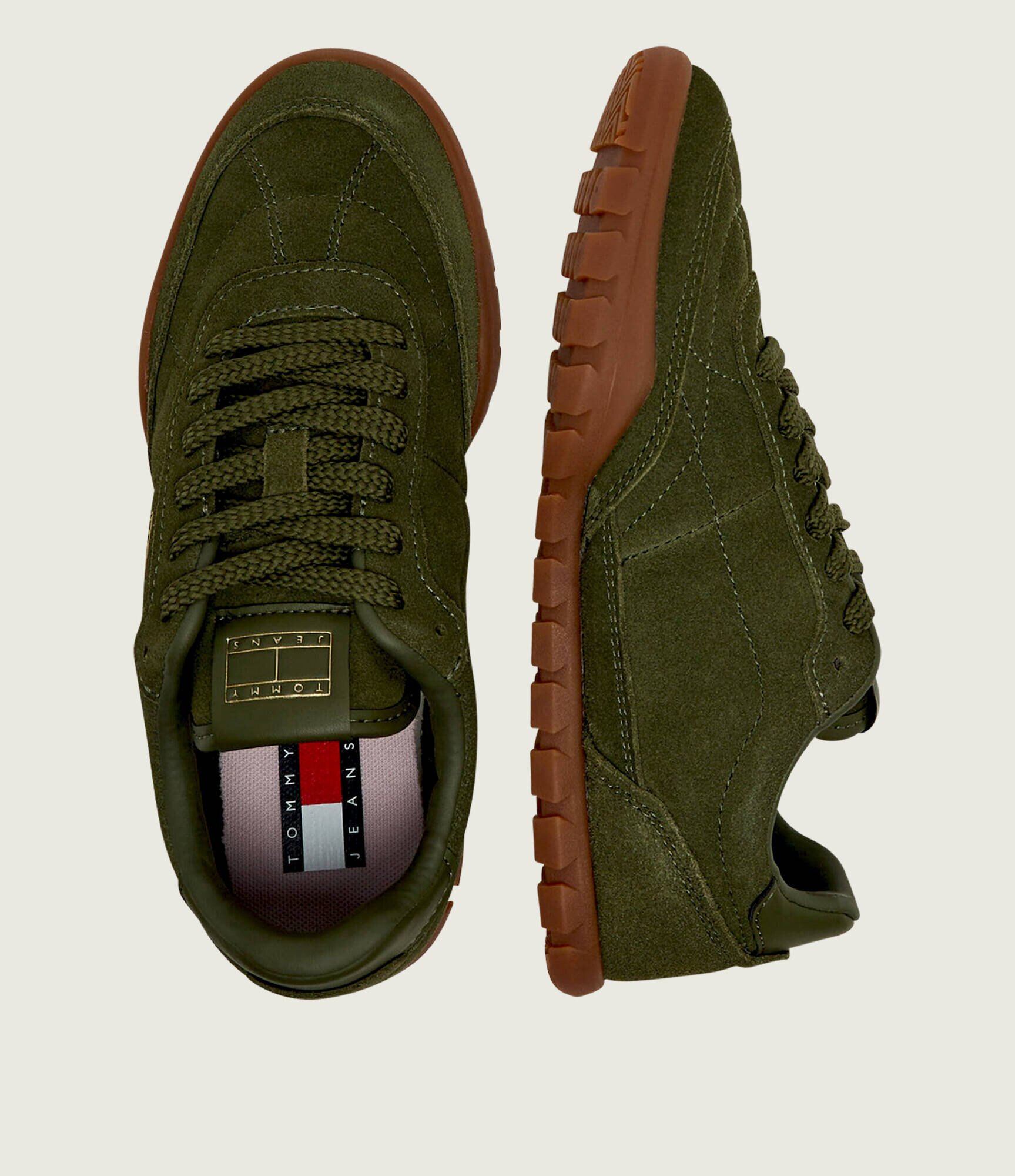 Tommy Jeans Sneakers | piele întoarsă