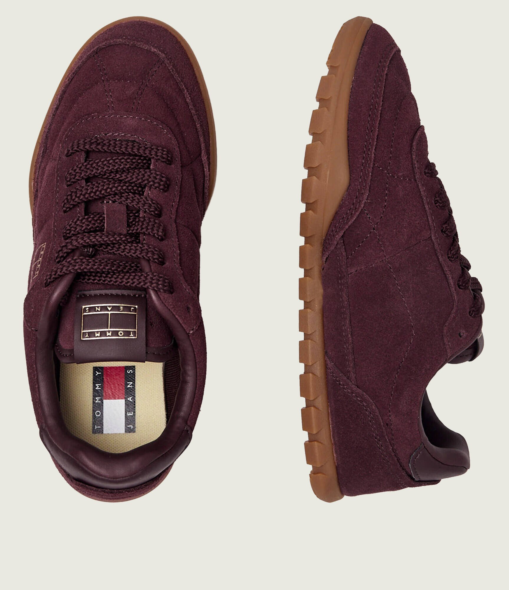 Tommy Jeans Sneakers | piele întoarsă