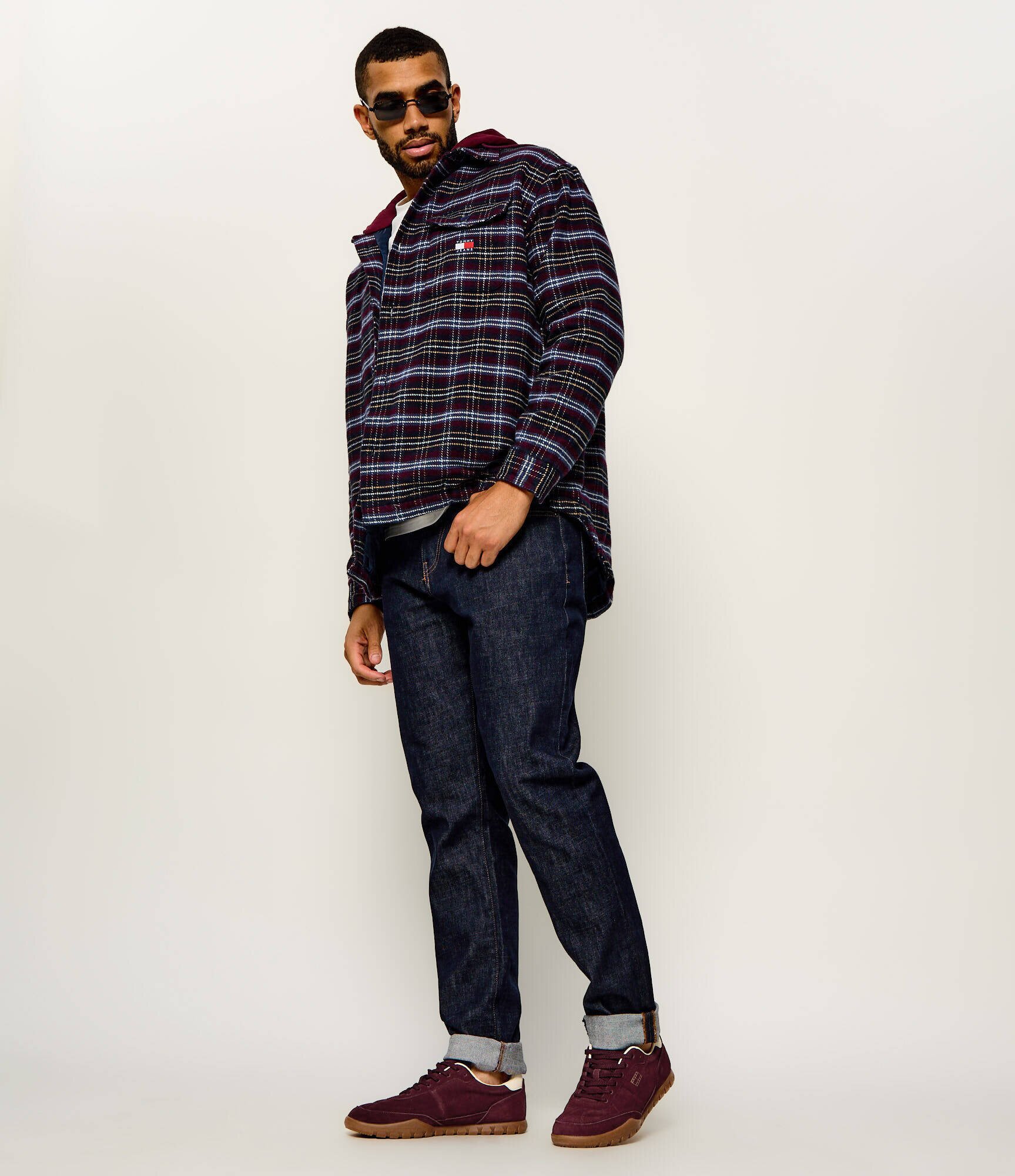 Tommy Jeans Sneakers | piele întoarsă