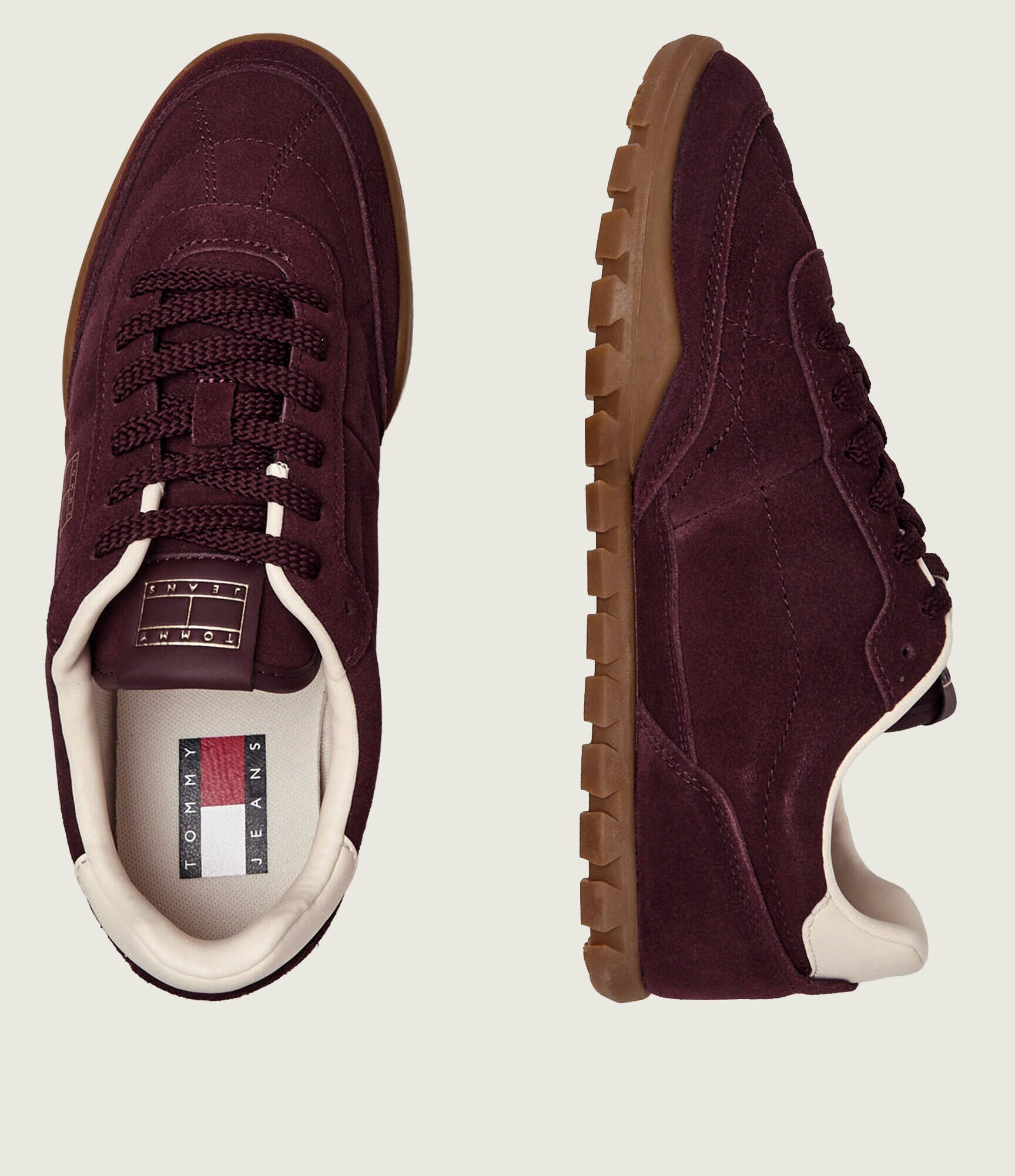 Tommy Jeans Sneakers | piele întoarsă