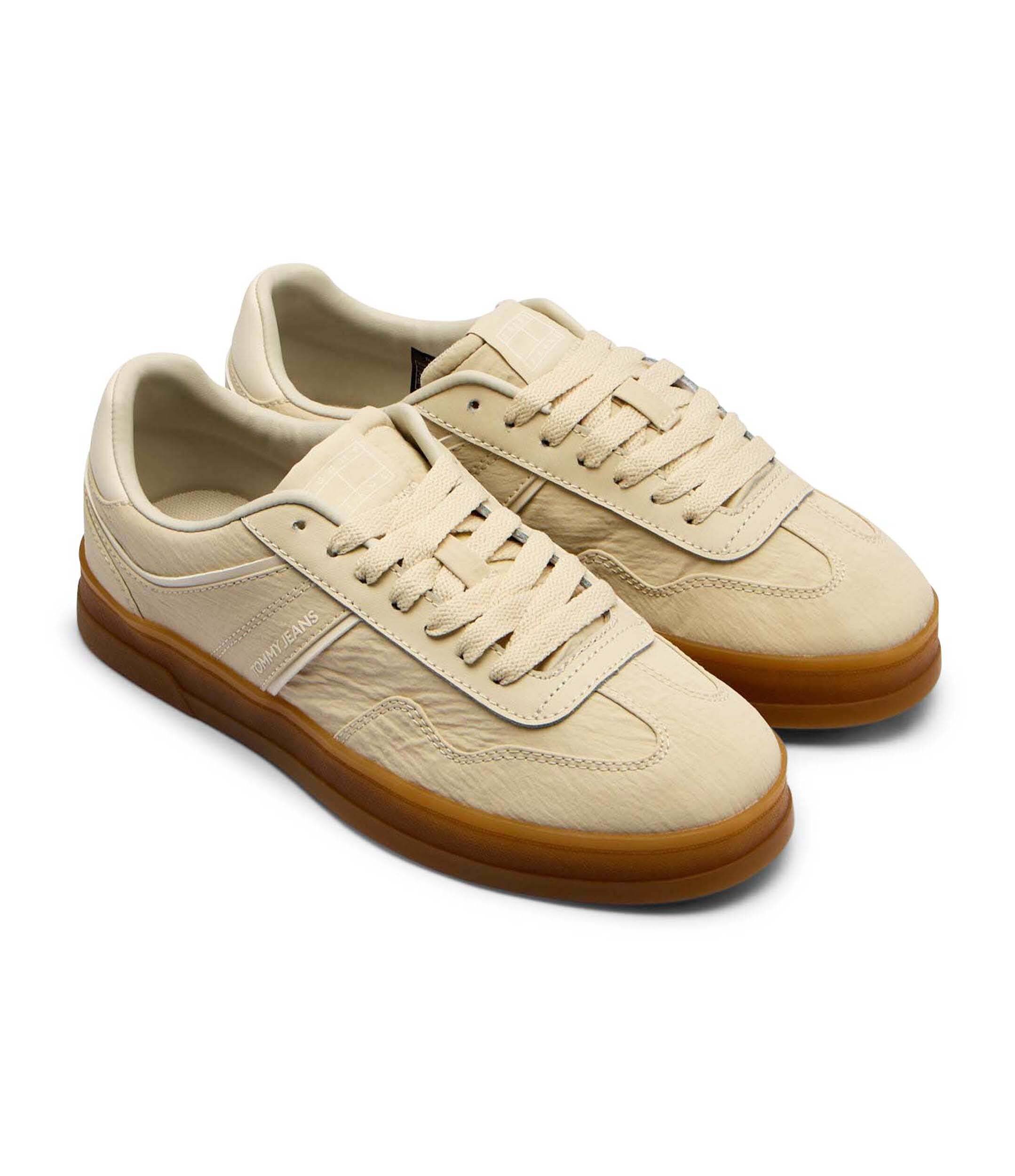 Tommy Jeans Sneakers The Greenwich cu adaos de piele