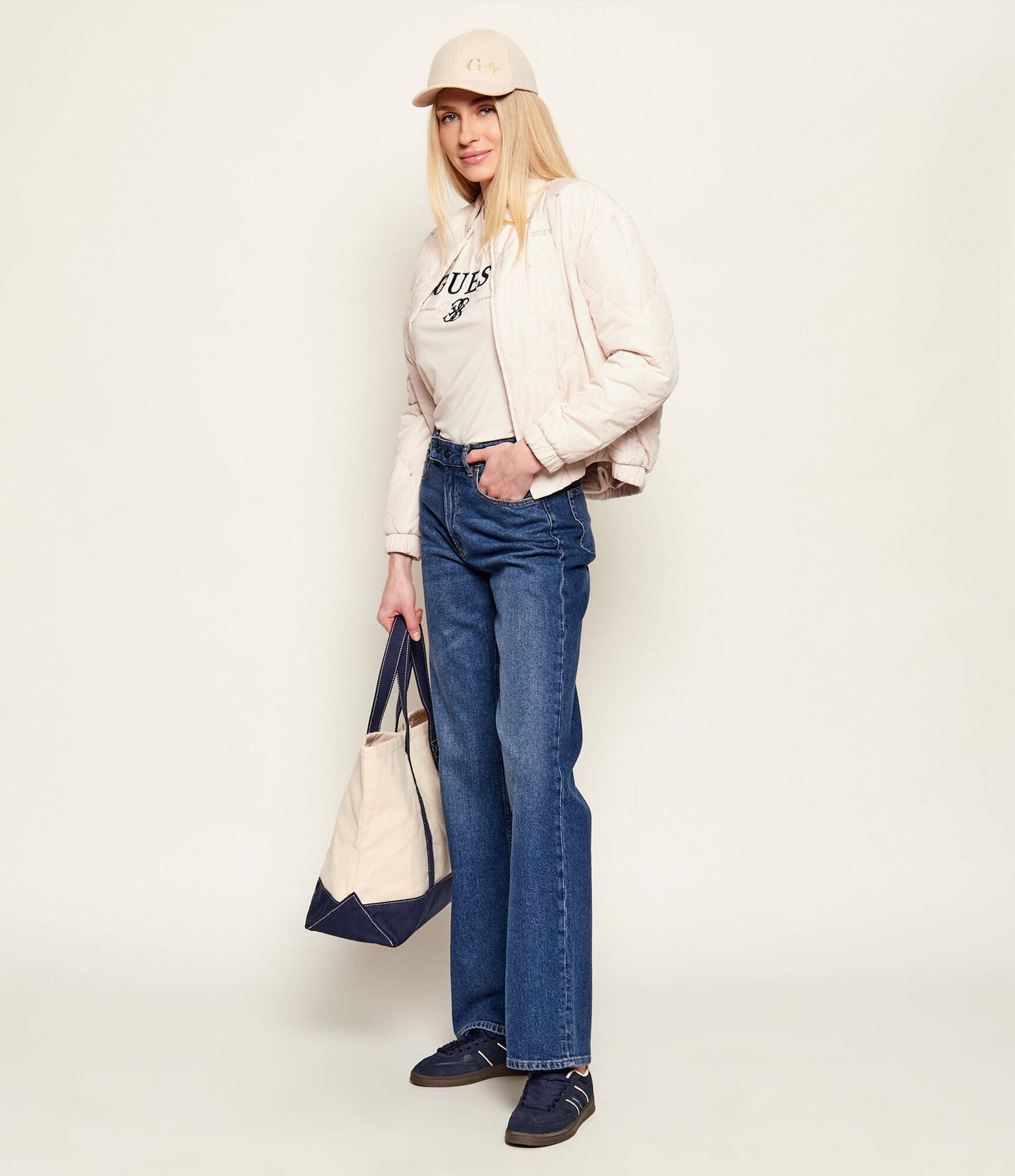 Tommy Jeans Sneakers THE GREENWICH EDGE | piele întoarsă