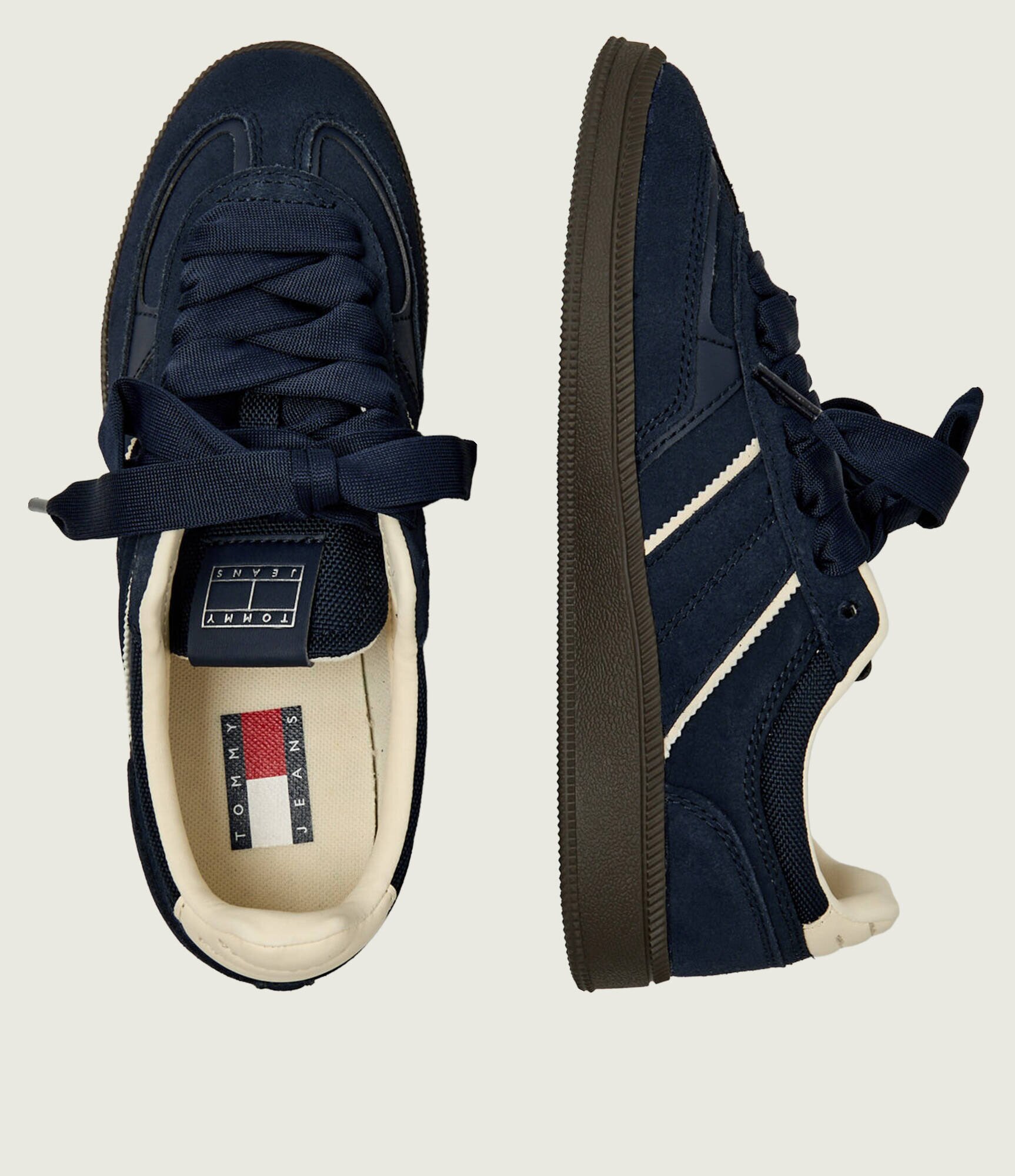 Tommy Jeans Sneakers THE GREENWICH EDGE | piele întoarsă