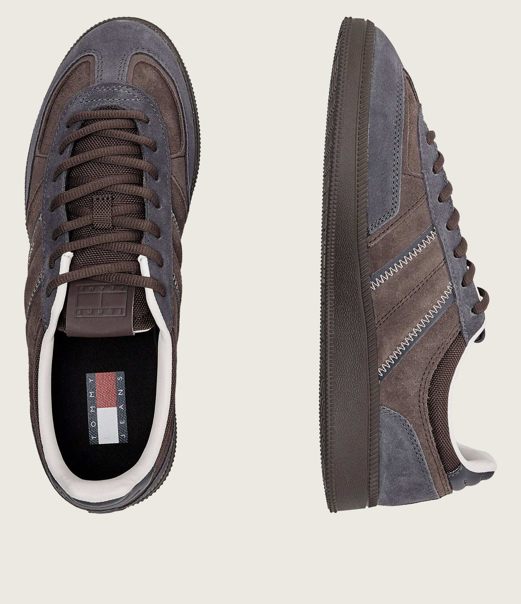 Tommy Jeans Sneakers THE GREENWICH EDGE | piele întoarsă