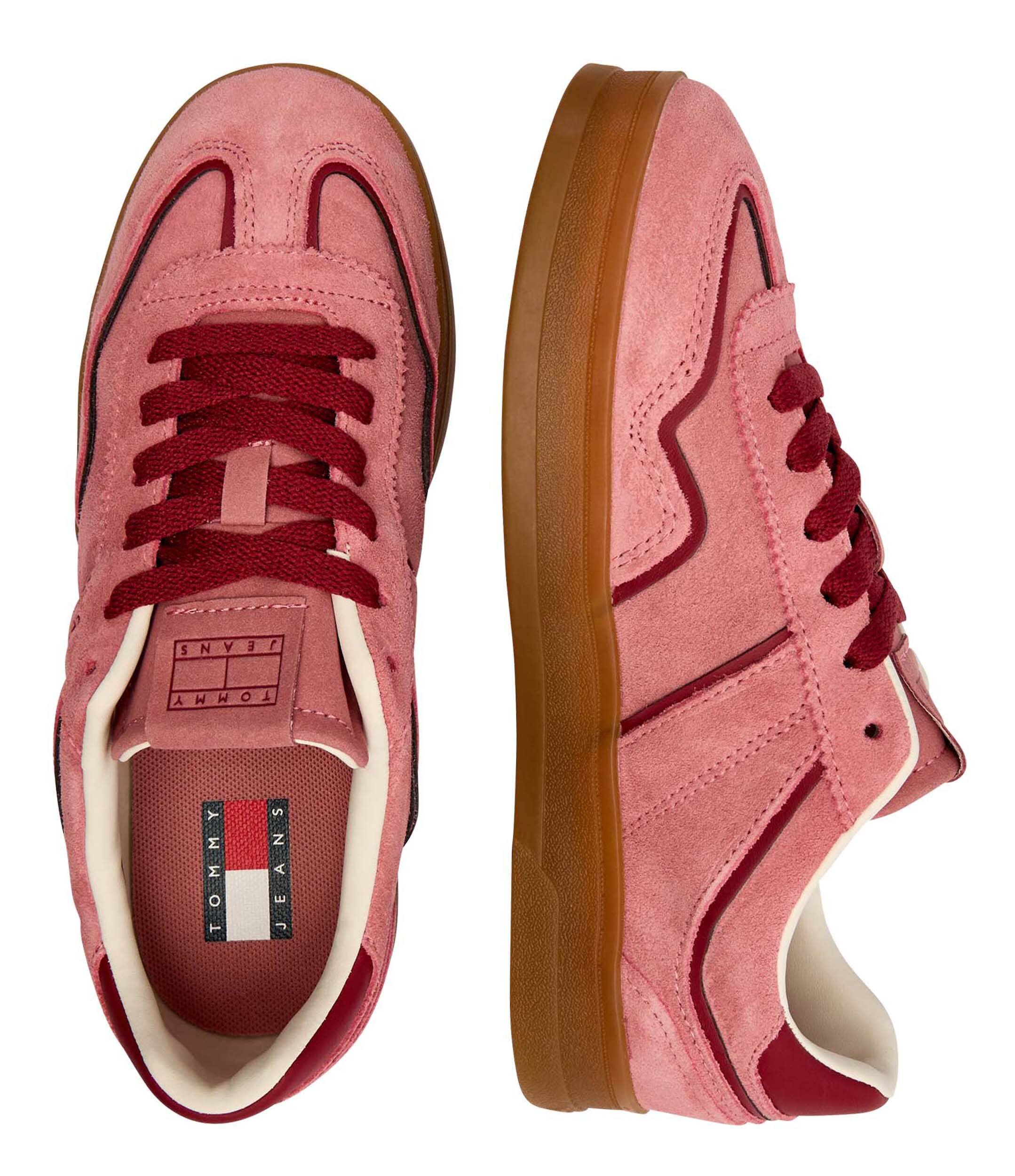 Tommy Jeans Sneakers The Greenwich | piele întoarsă