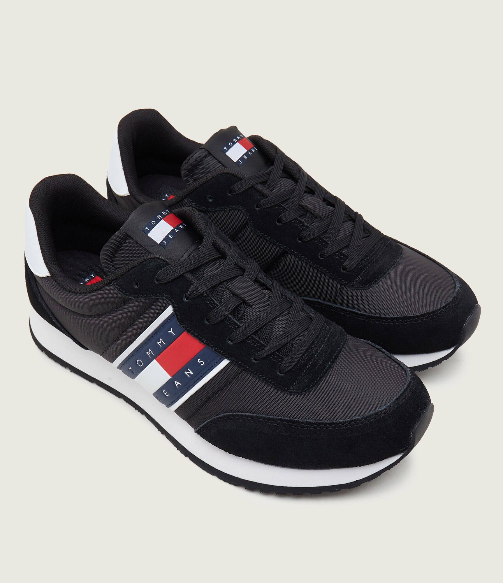 Tommy Jeans Sneakers TJM RUNNER CASUAL ESS cu adaos de piele