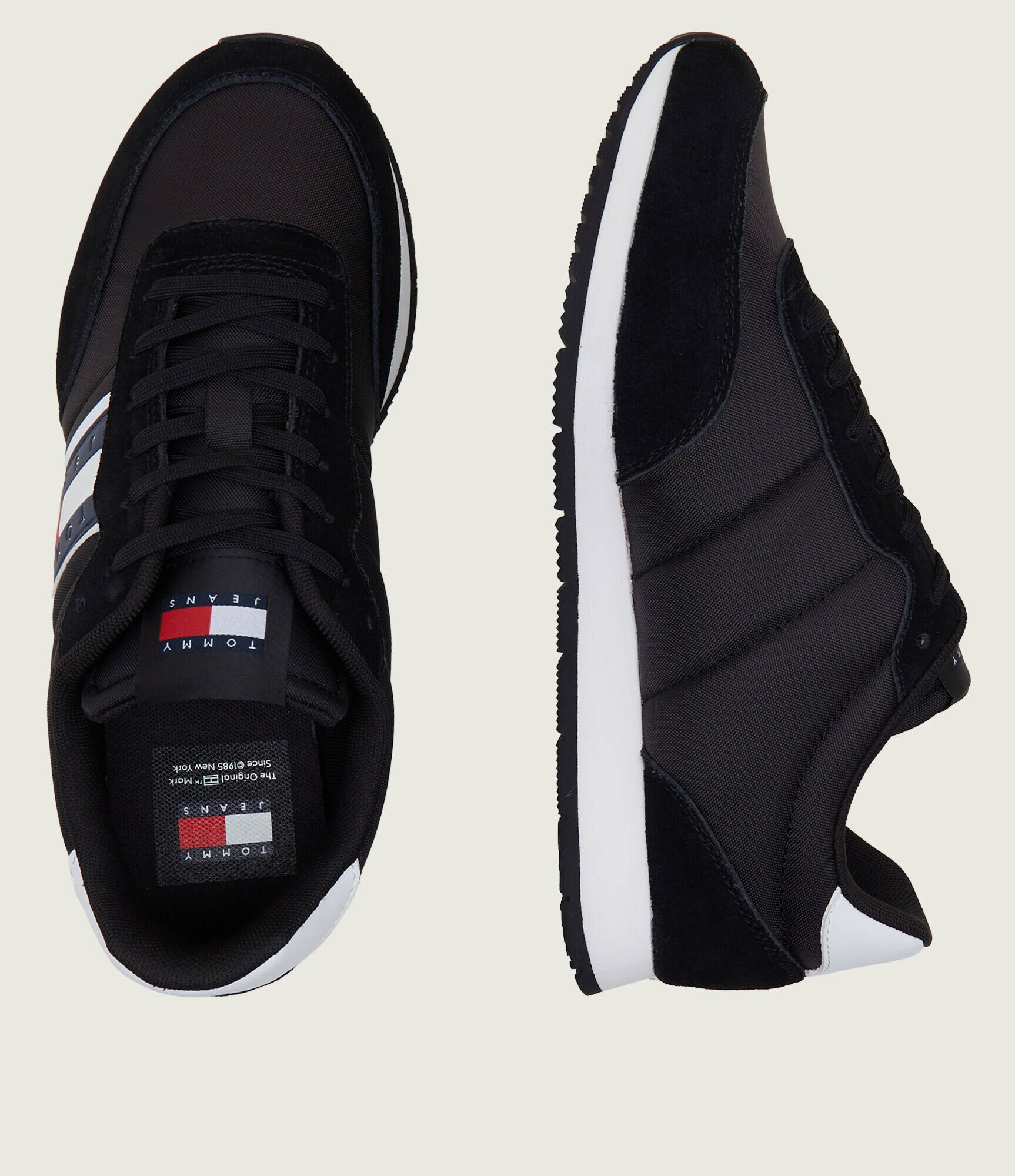 Tommy Jeans Sneakers TJM RUNNER CASUAL ESS cu adaos de piele