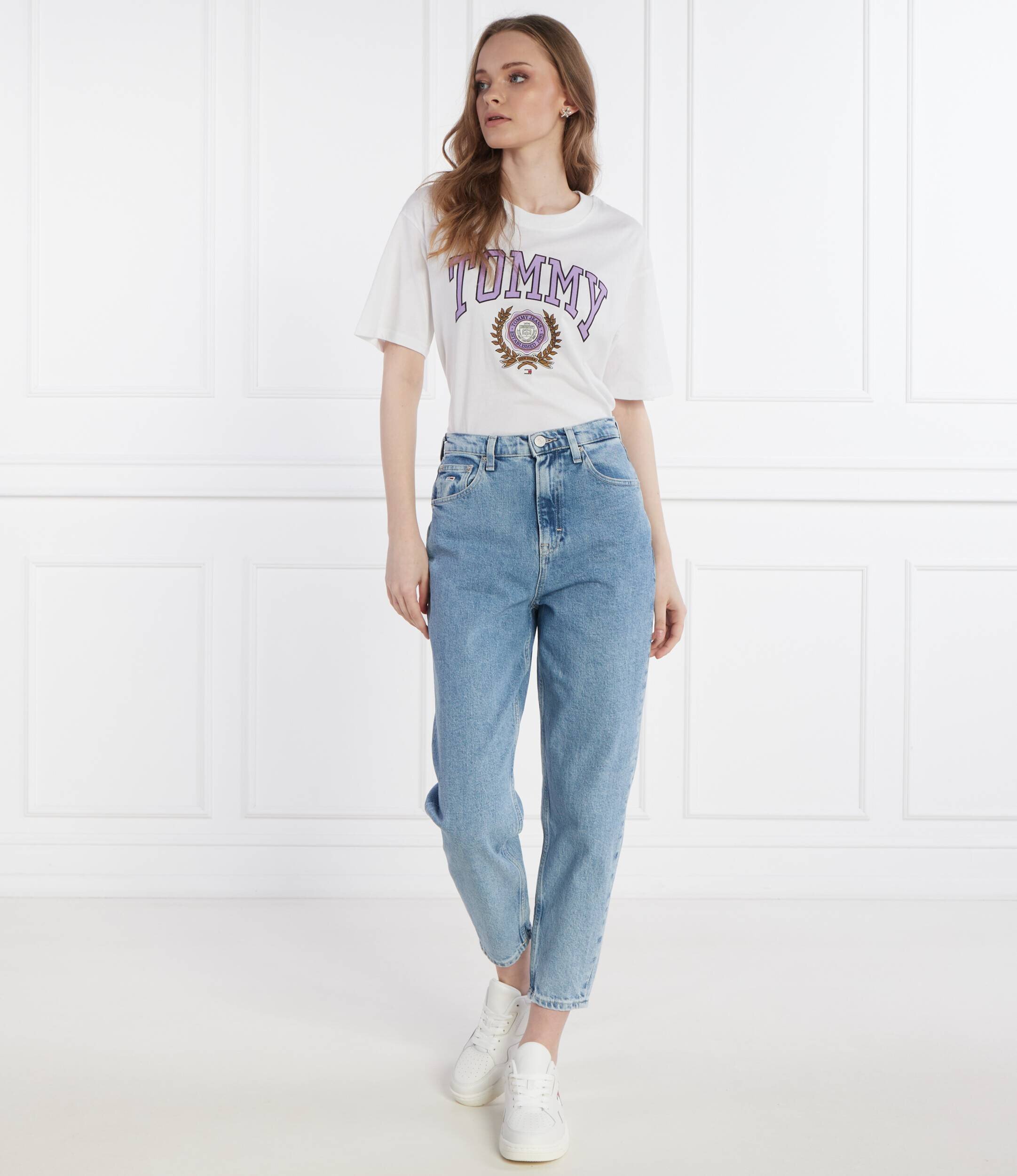 Tommy Jeans Teniși din piele