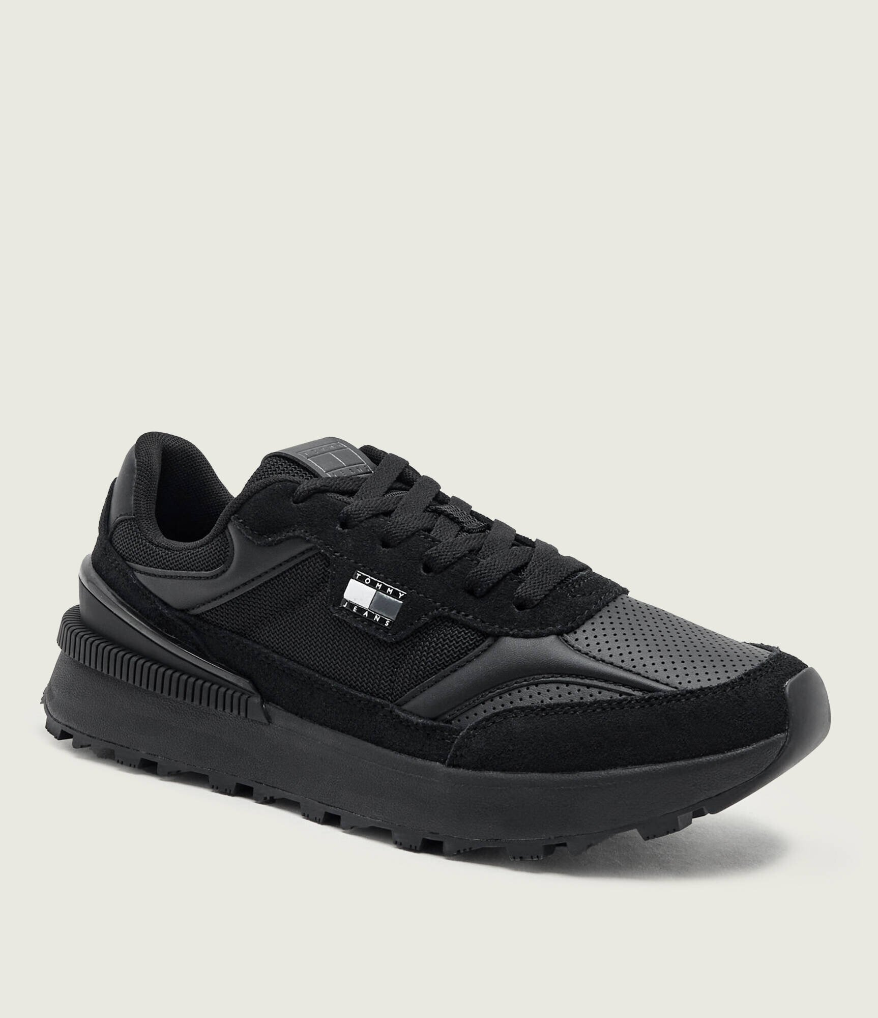 Tommy Jeans Teniși din piele Mix Runner | piele întoarsă