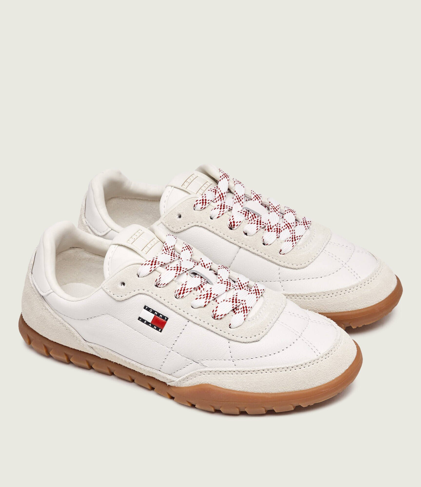 Tommy Jeans Teniși din piele | piele întoarsă