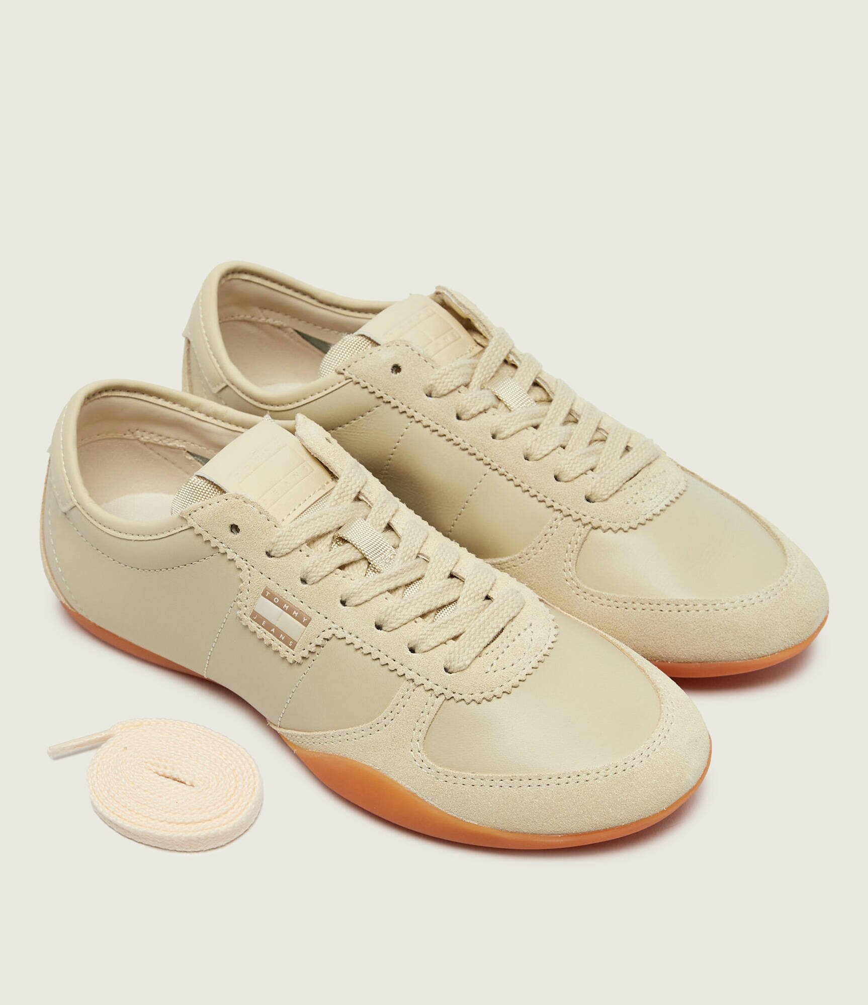 Tommy Jeans Teniși din piele | piele întoarsă