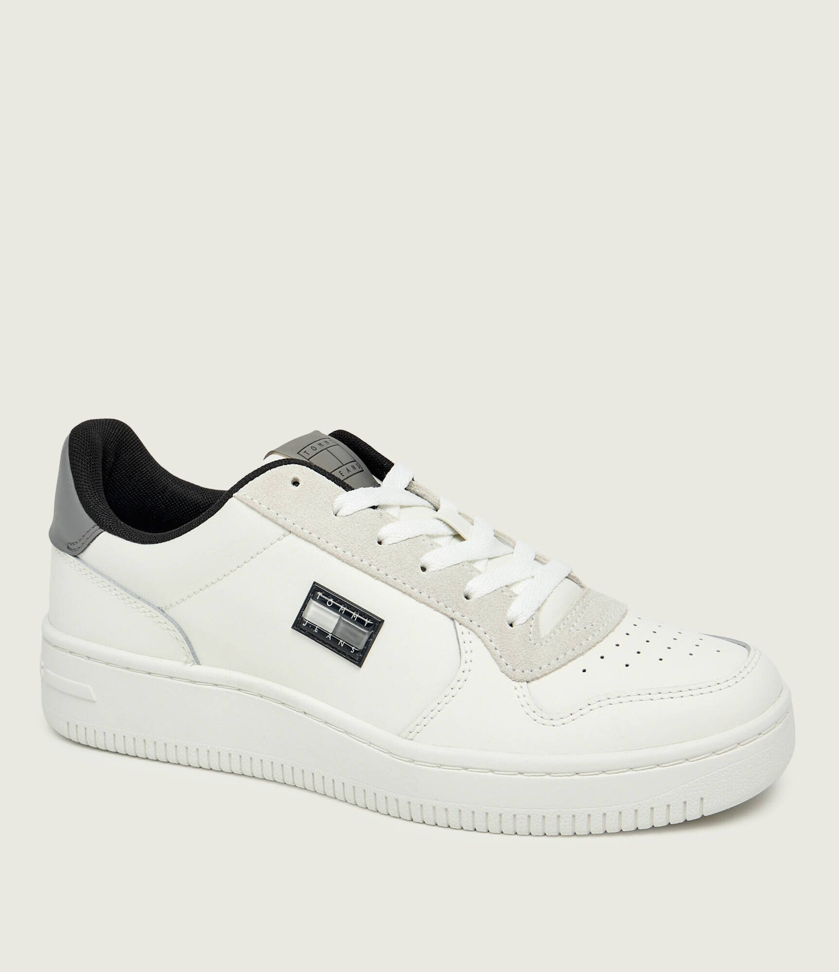 Tommy Jeans Teniși din piele RETRO BASKET