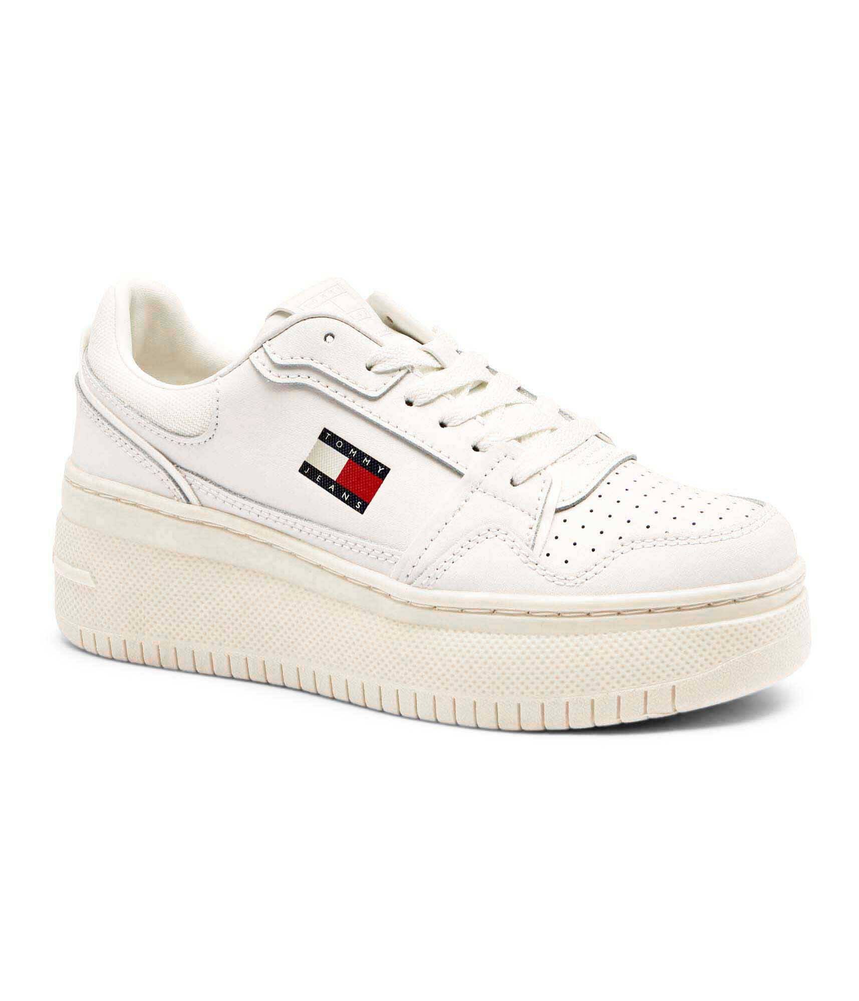Tommy Jeans Teniși din piele Retro Basket