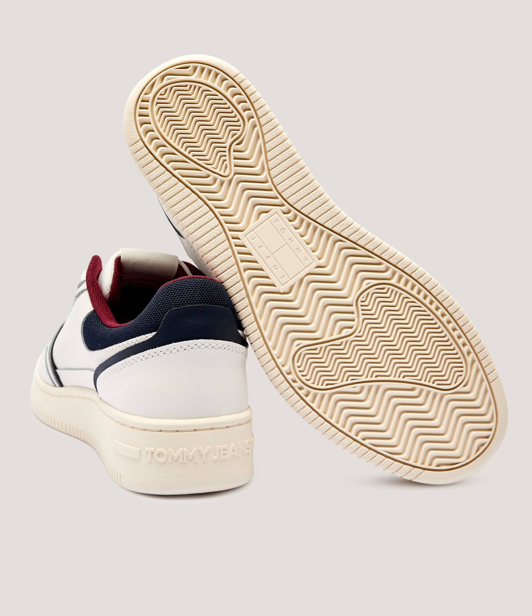 Tommy Jeans Teniși din piele RETRO BASKET