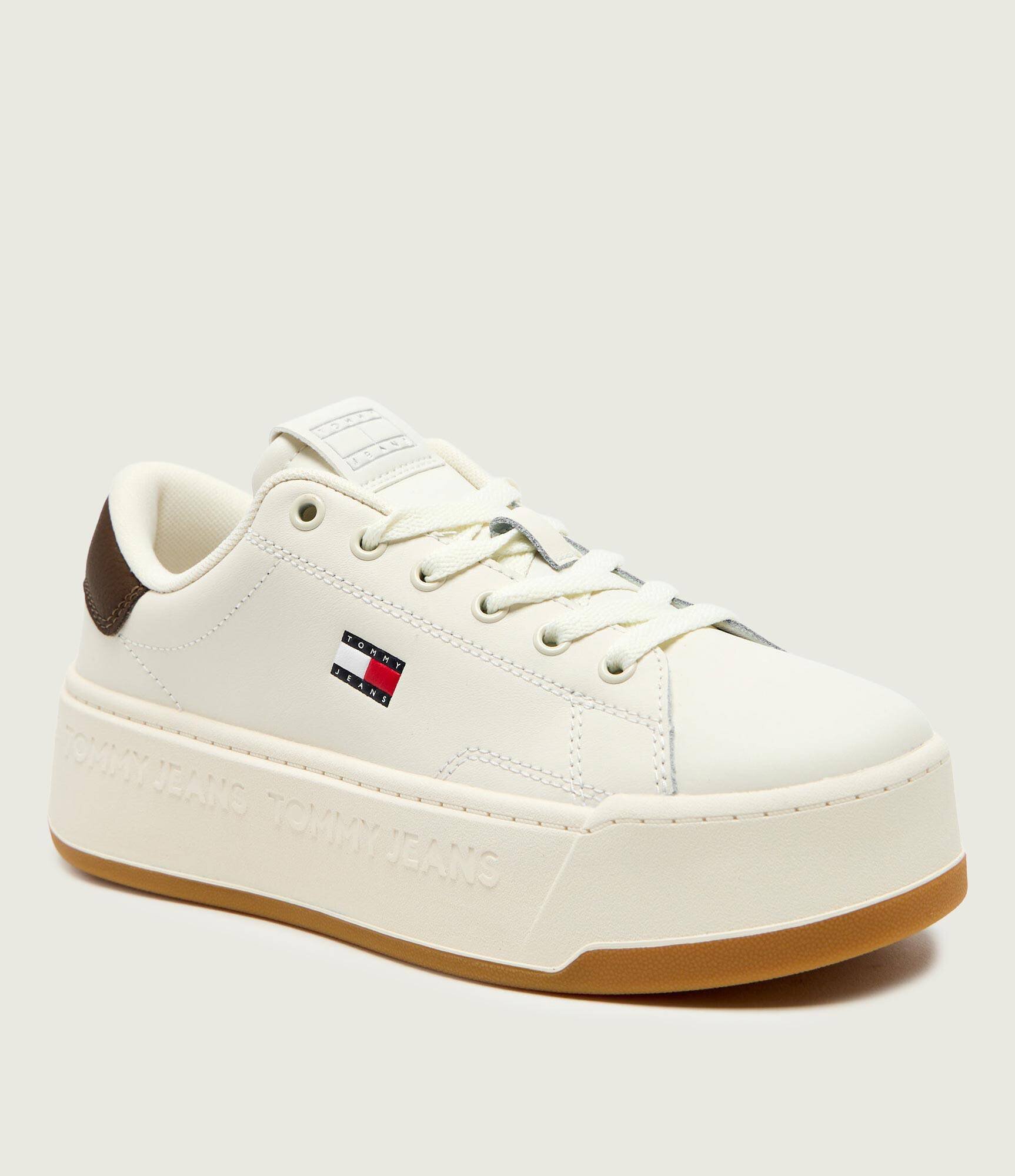 Tommy Jeans Teniși din piele Script