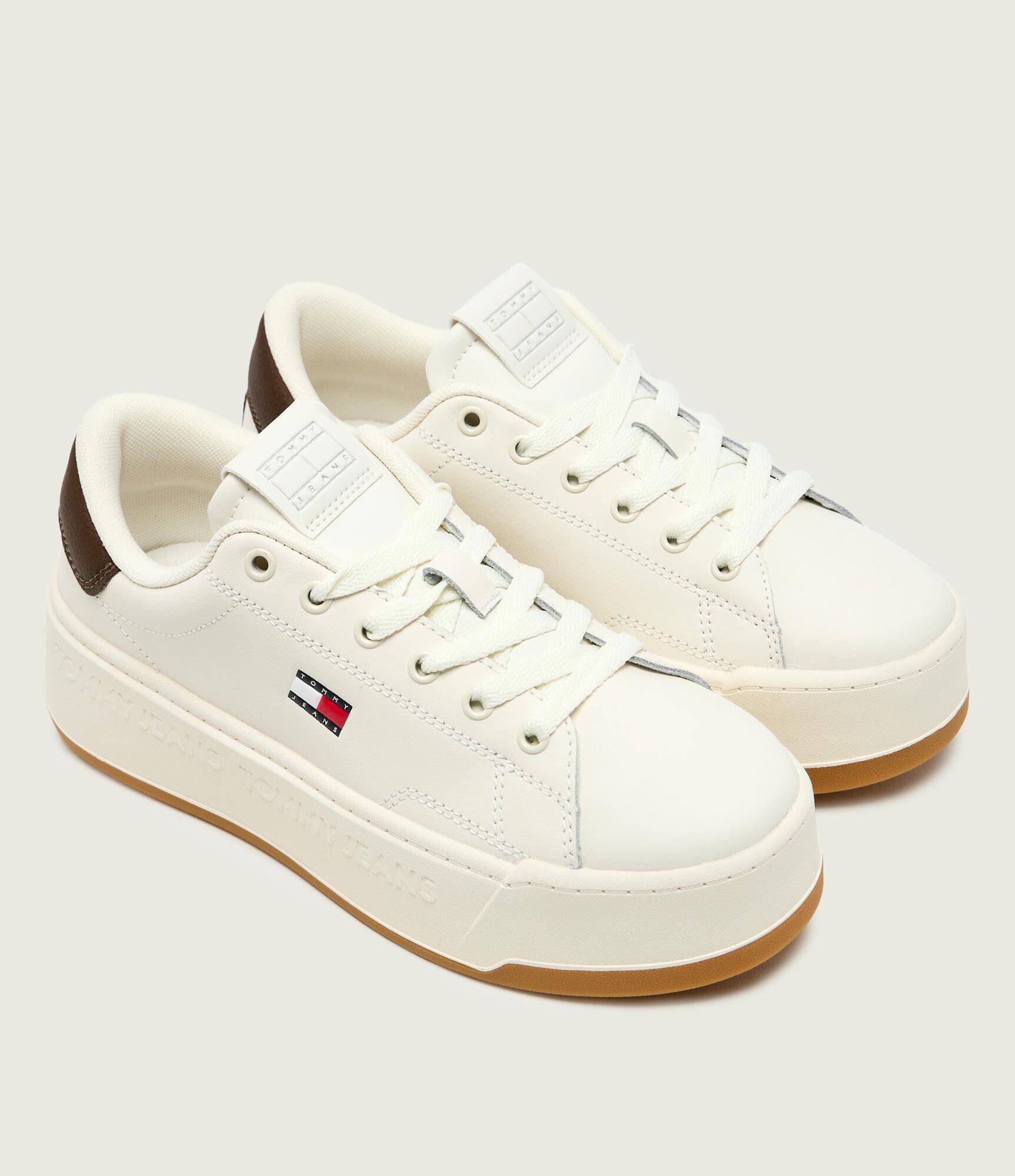 Tommy Jeans Teniși din piele Script