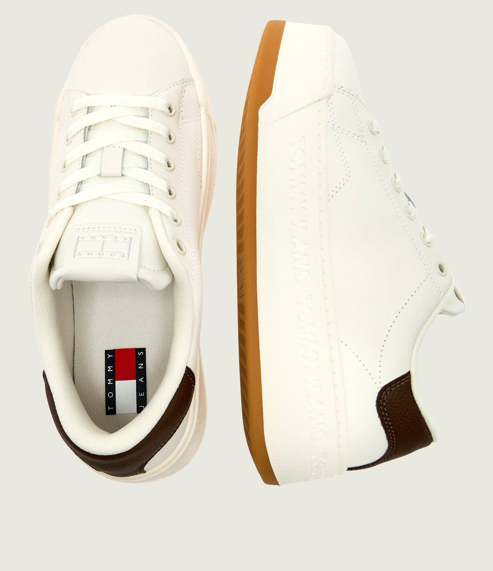Tommy Jeans Teniși din piele Script